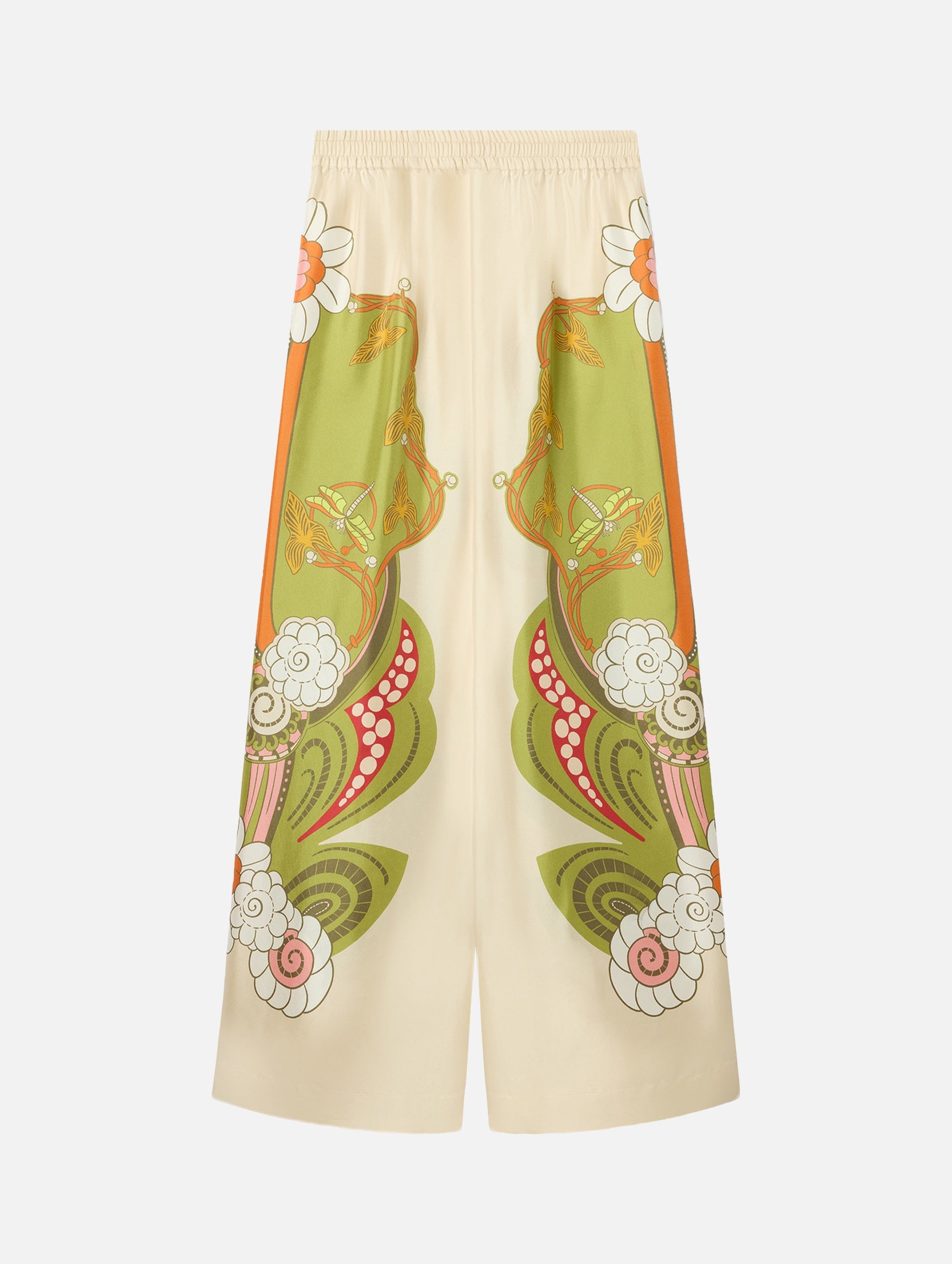 Palazzo Pants in Ambrosia Placée Ivory