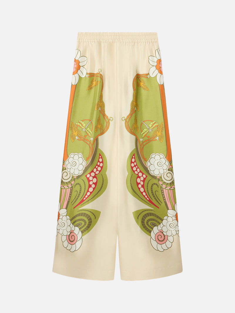 Palazzo Pants in Ambrosia Placée Ivory