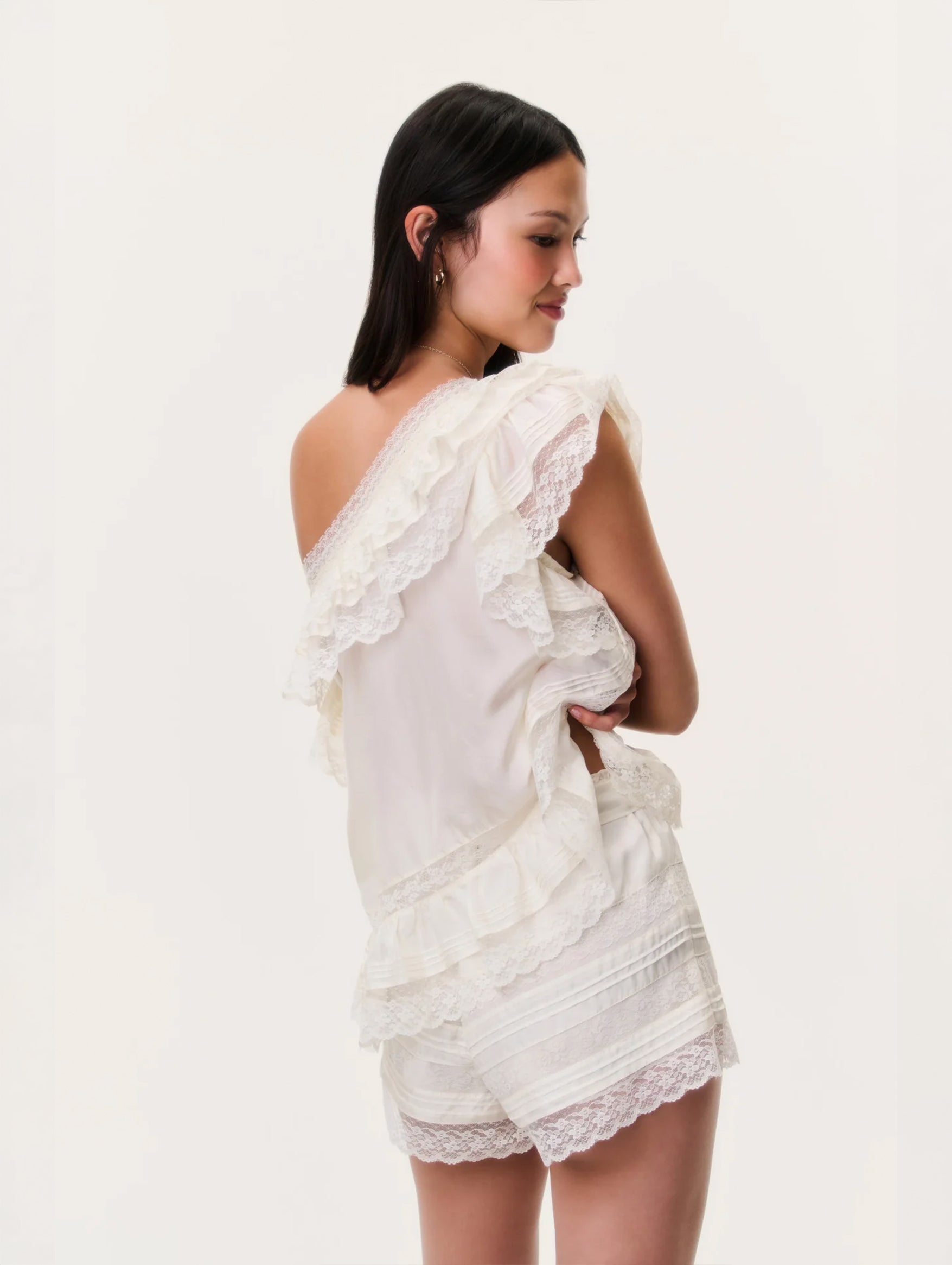 Persine Top in Ivory