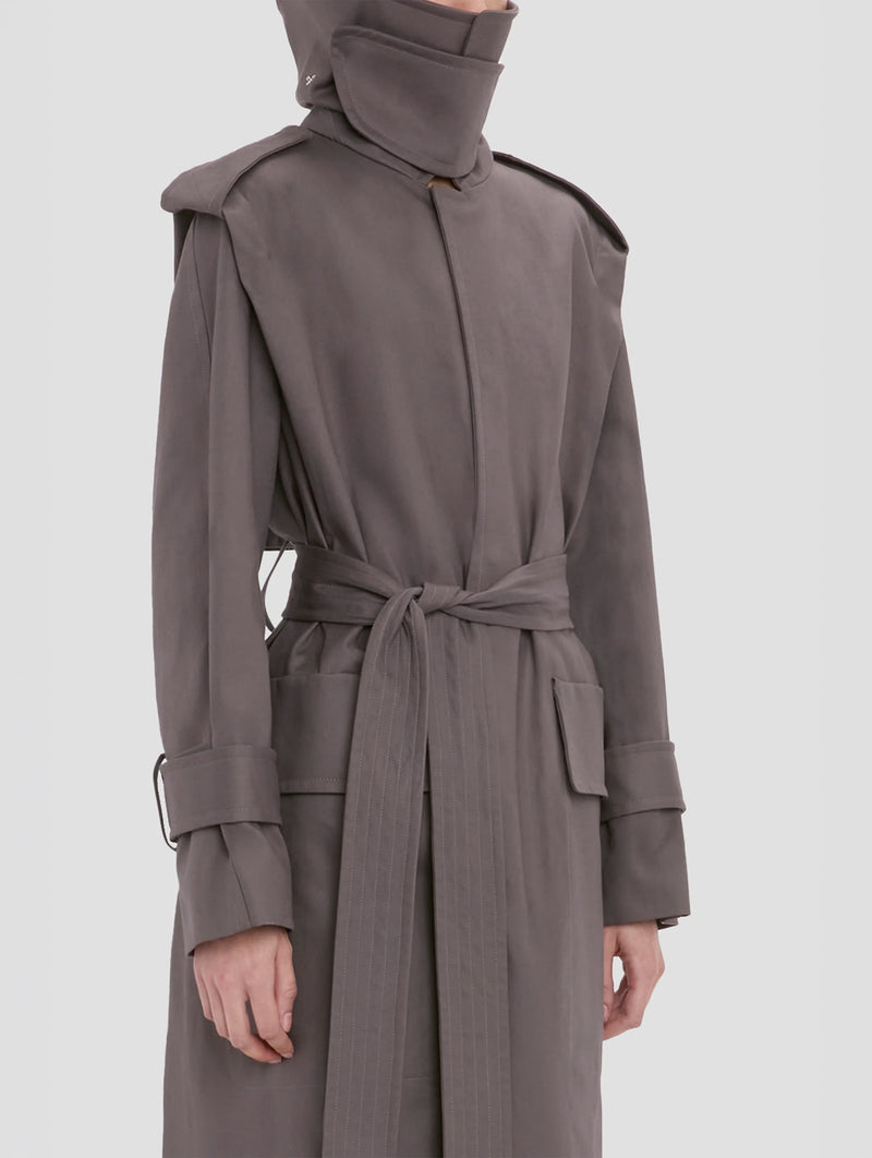 Philippa Trench Coat in Ore