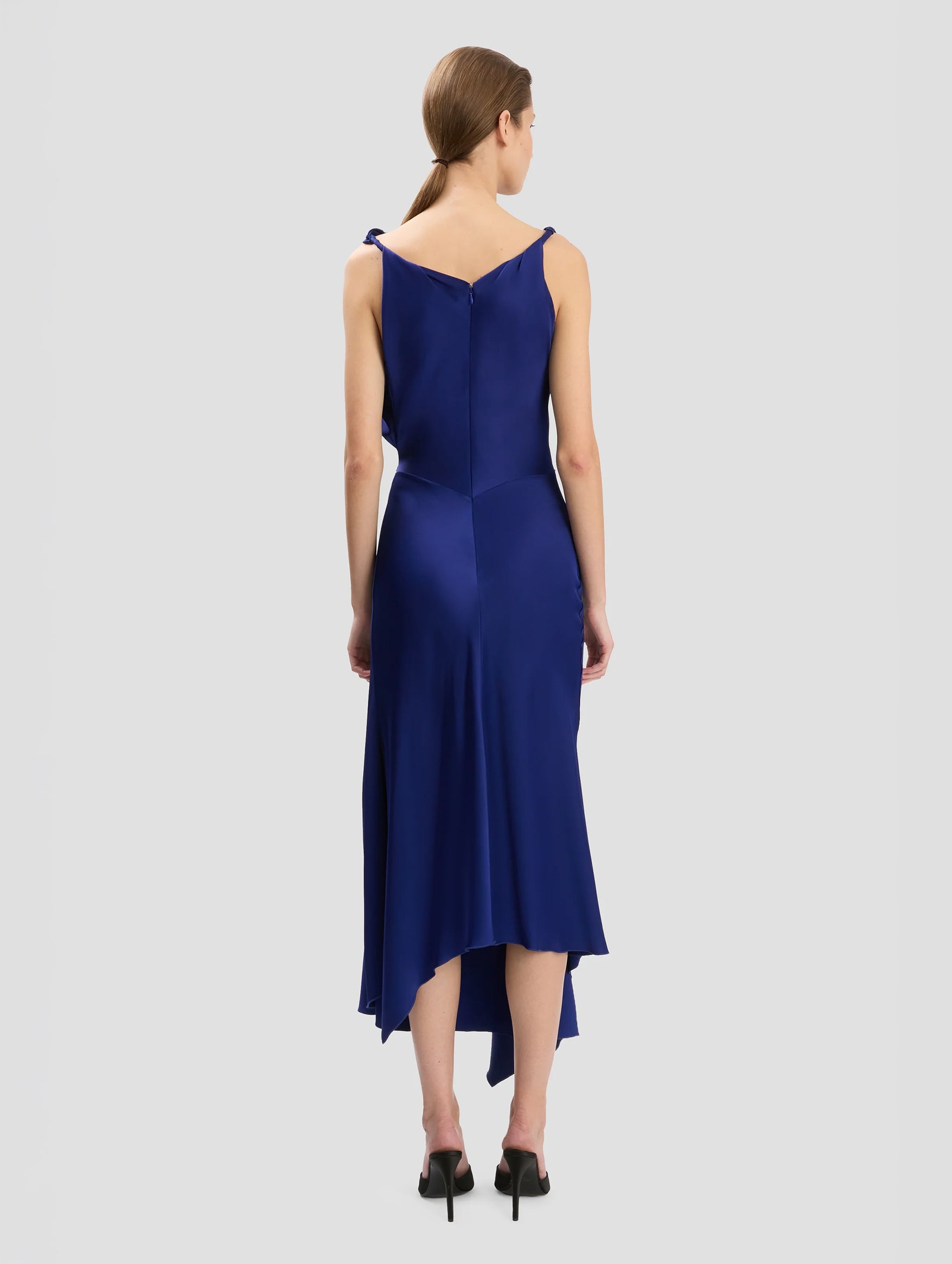 Posy Midi Dress in Eclipse