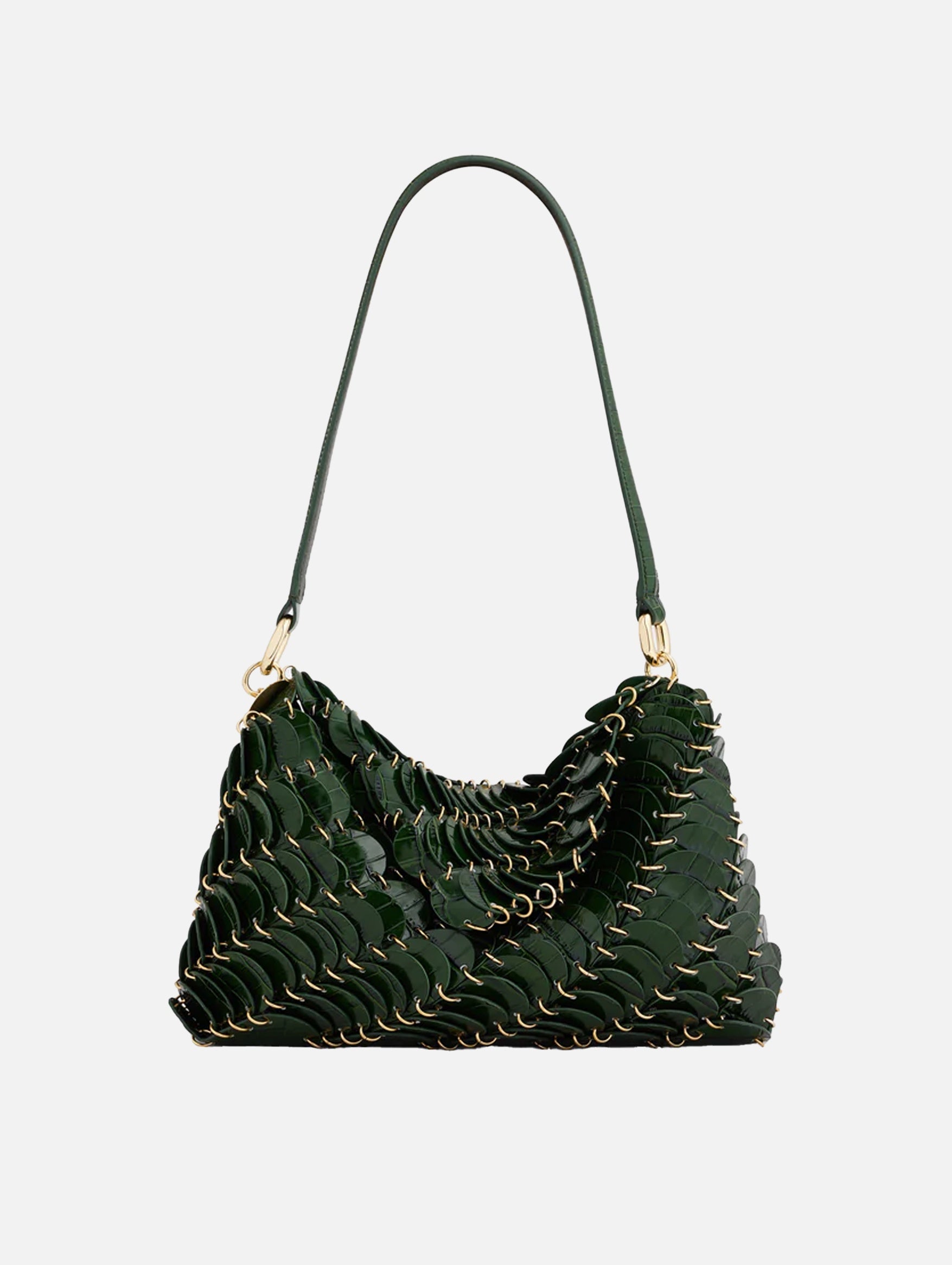 Paco Leather Bag in Green