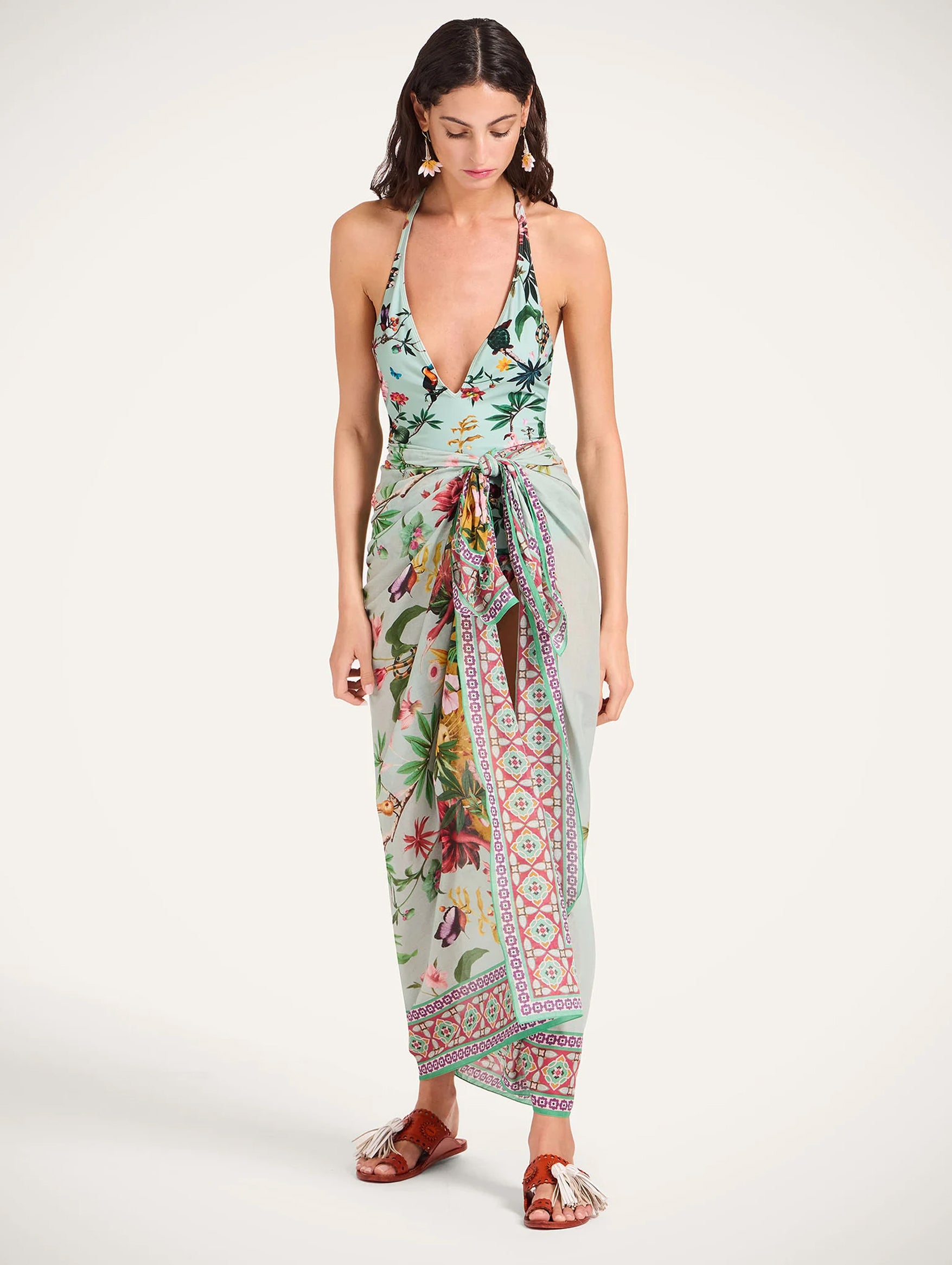 Cotton Pareo in Zooflora