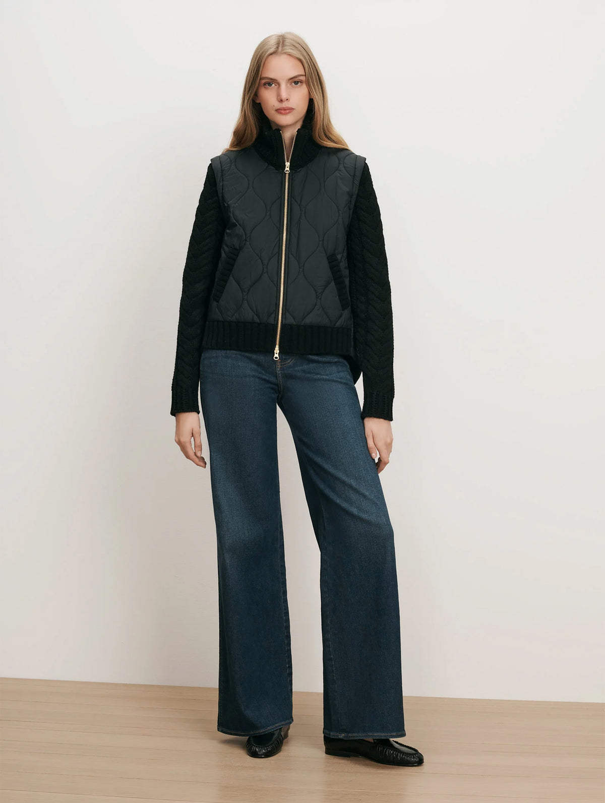 Patra Quilted Jacket in Black