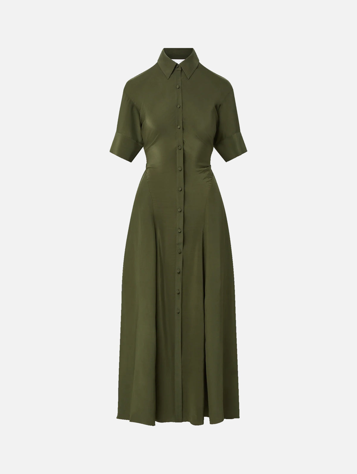 Perenna Shirtdress in Loden