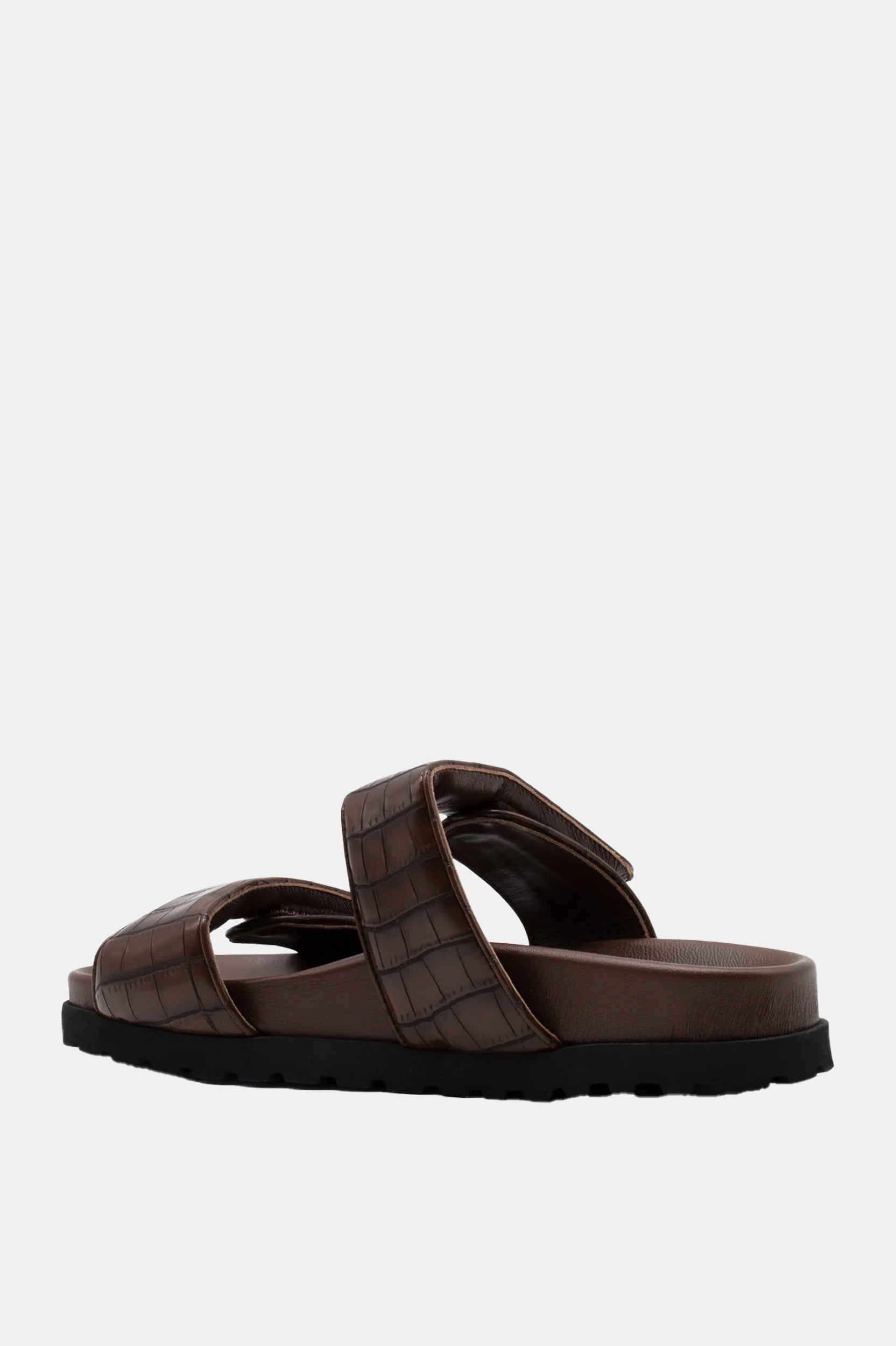 Perni 11 Croc Sandal in Chocolate