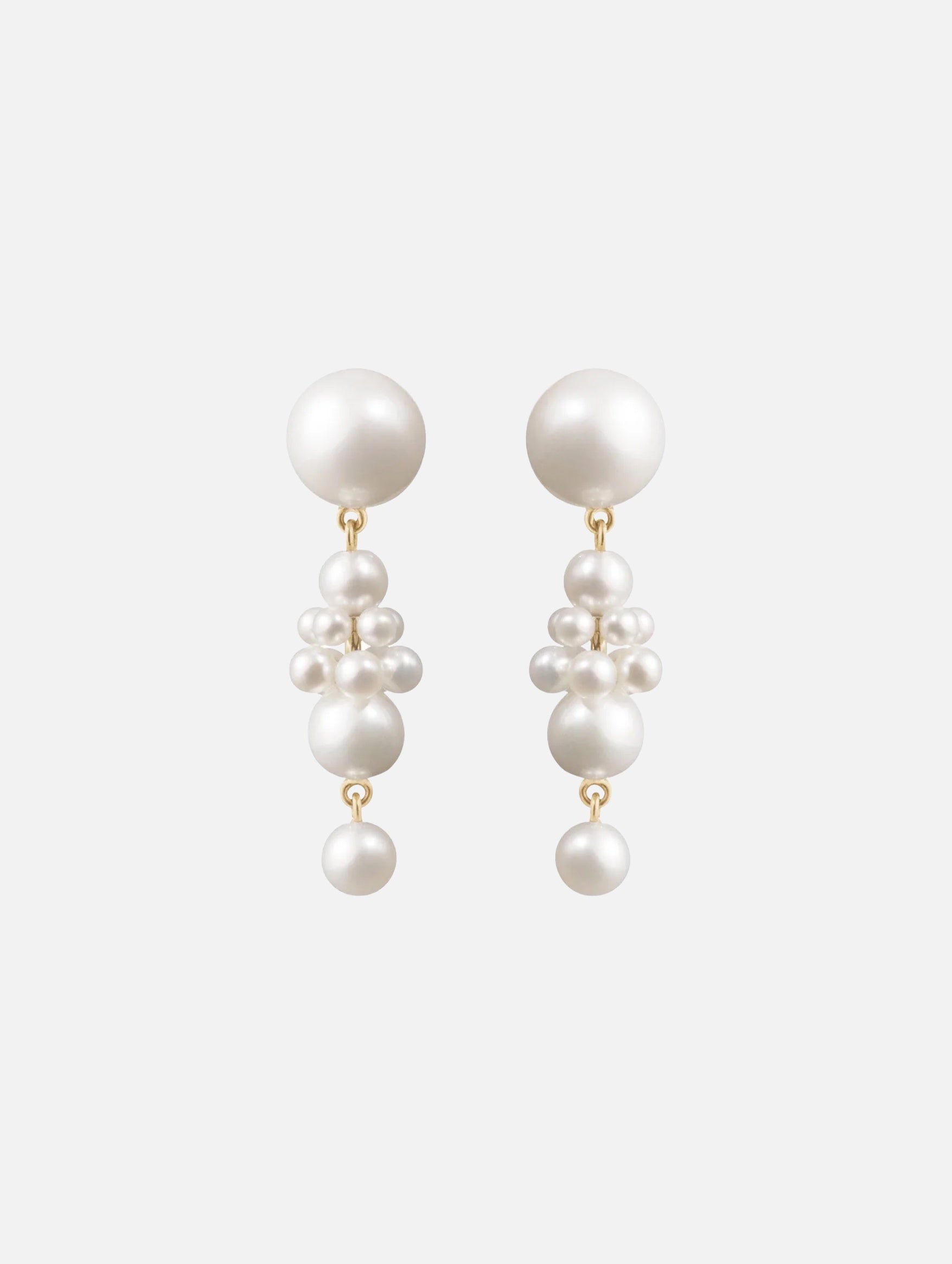 Petit Tulipe Pearl Earrings