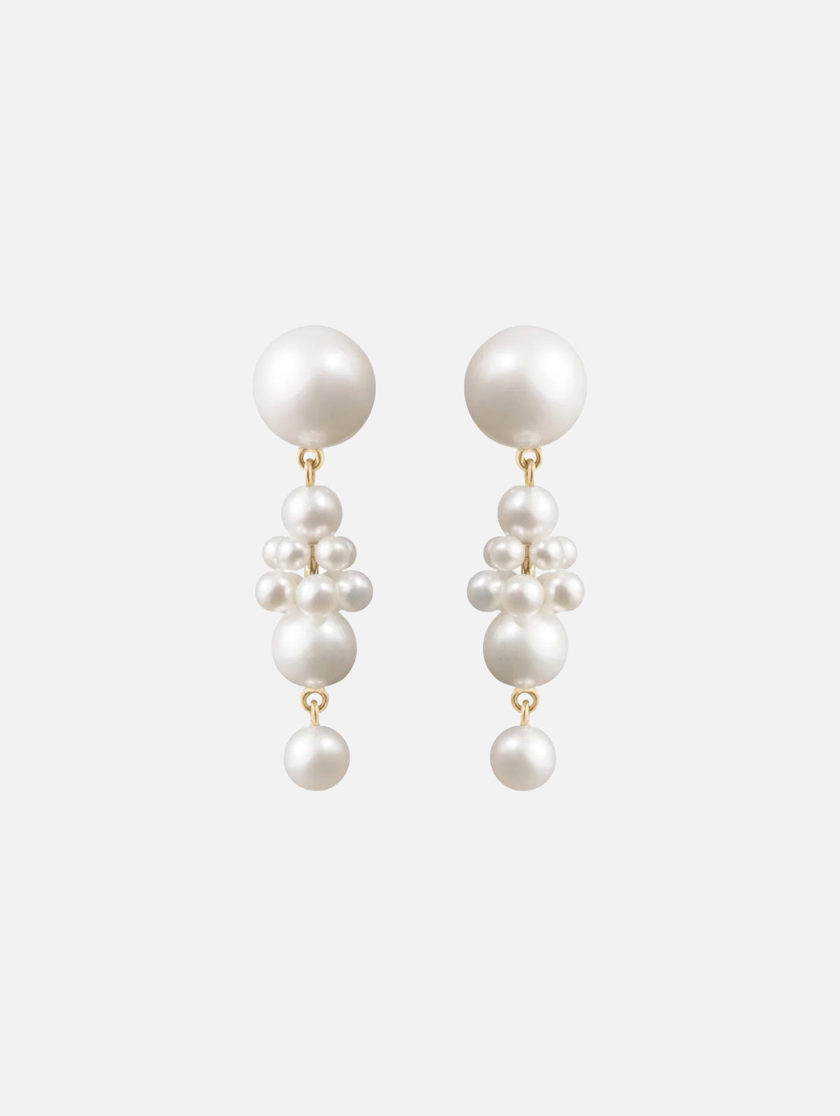 Petit Tulipe Pearl Earrings