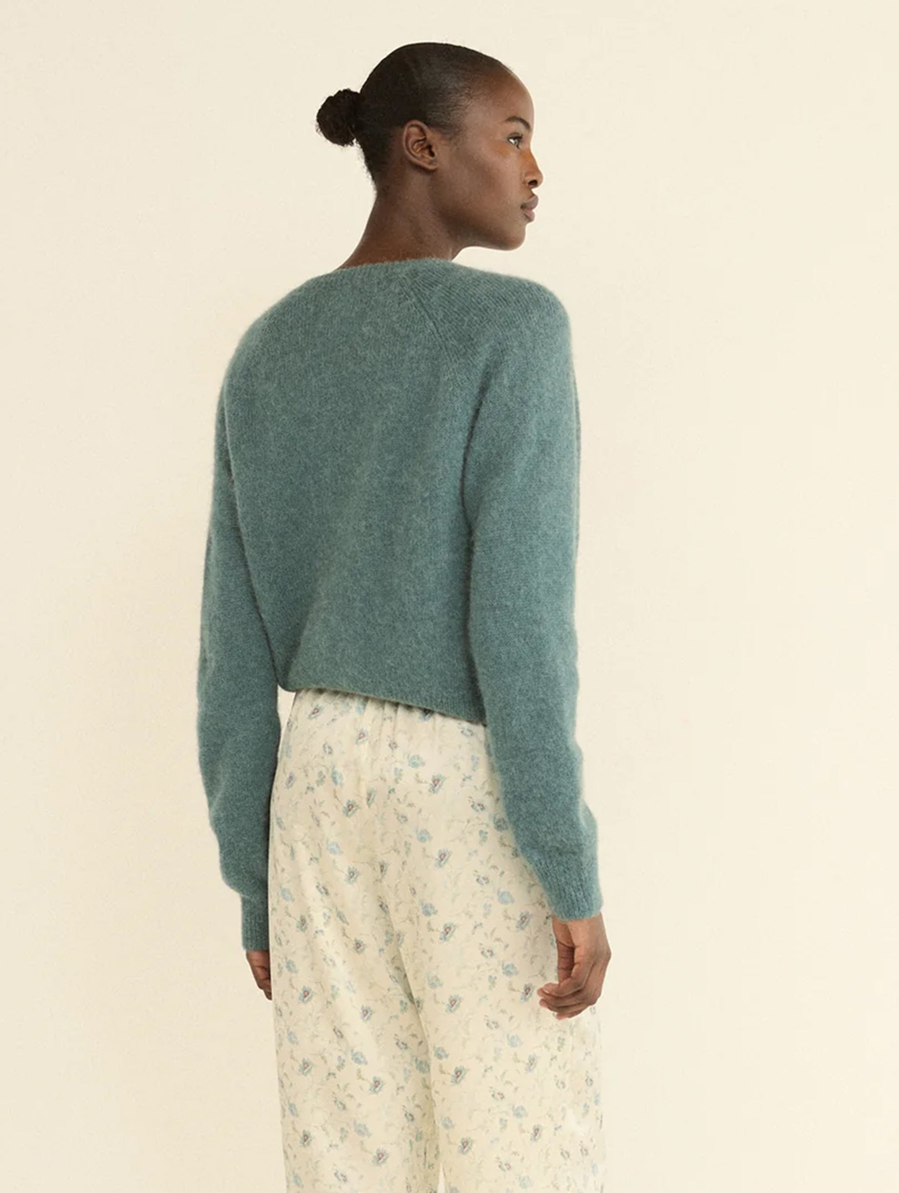 Petra Cardigan in Seafare