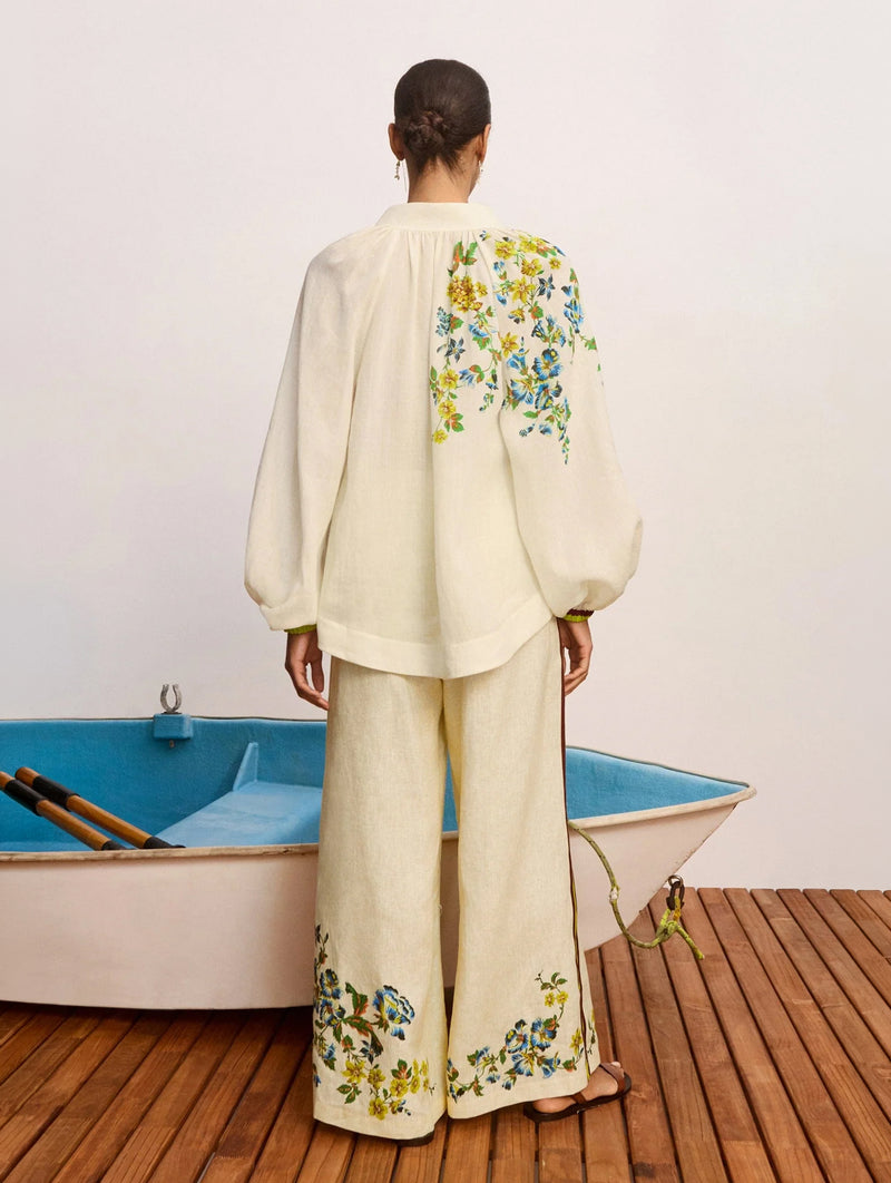 Phyllis Pant in Cream