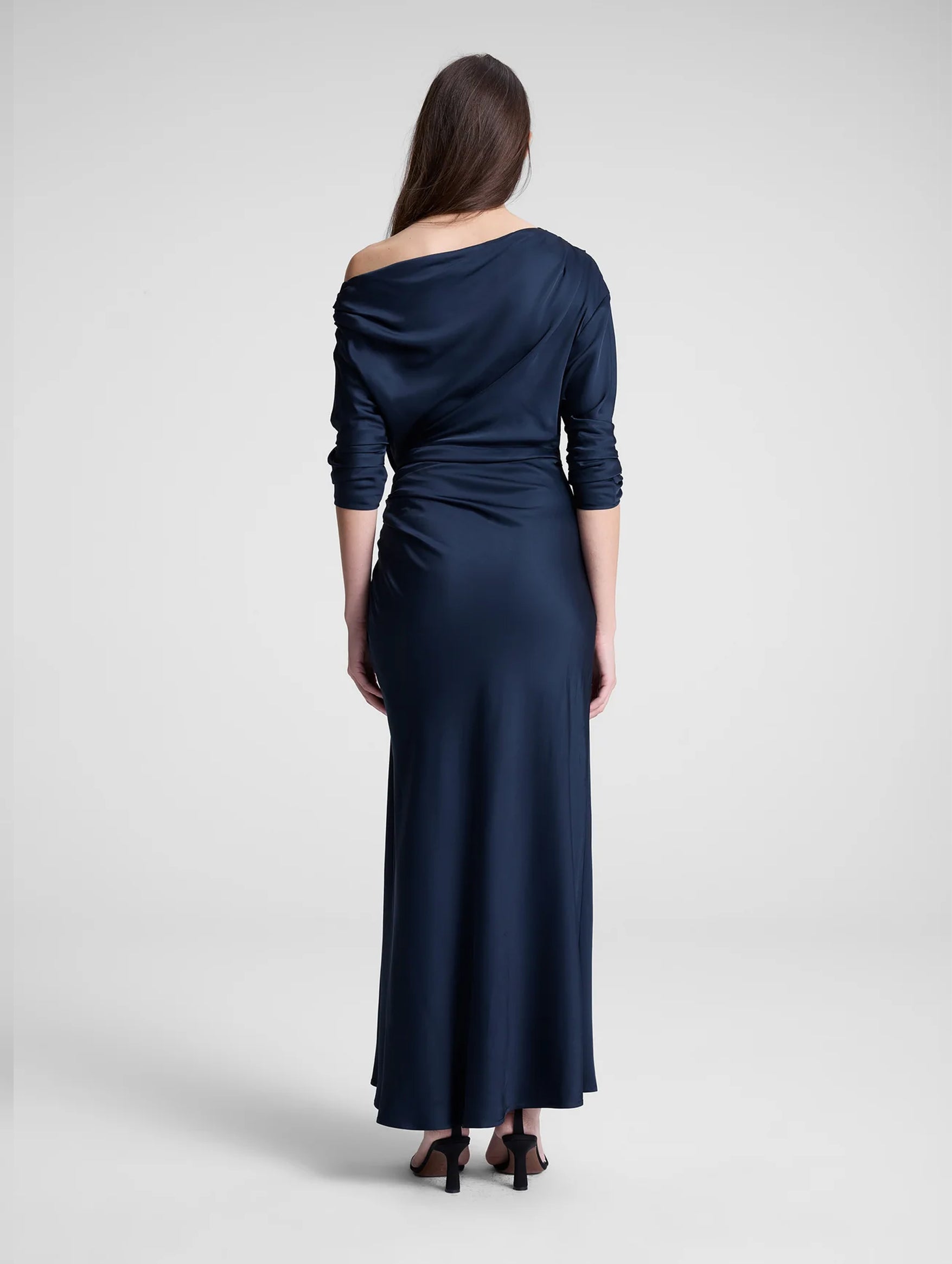 Piper Dress in Dark Sapphire