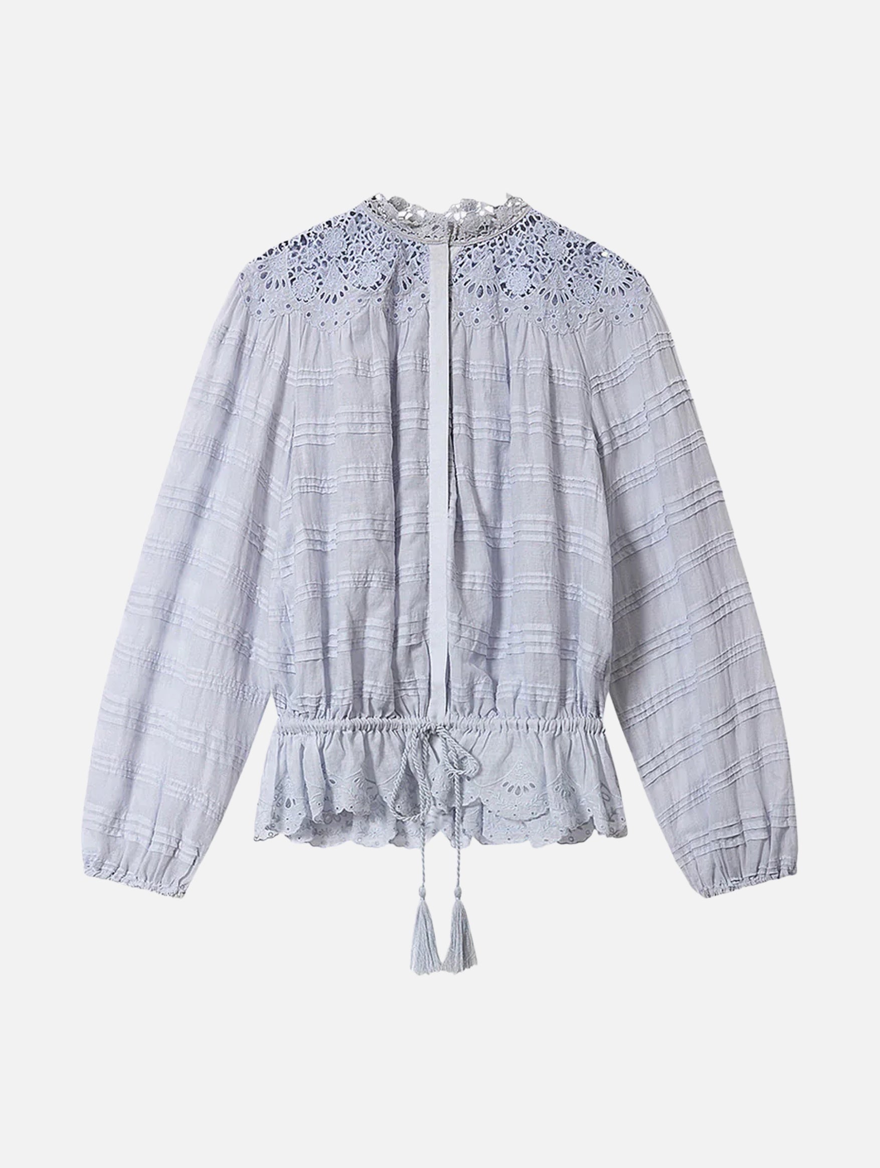 Polly Top in Light Blue