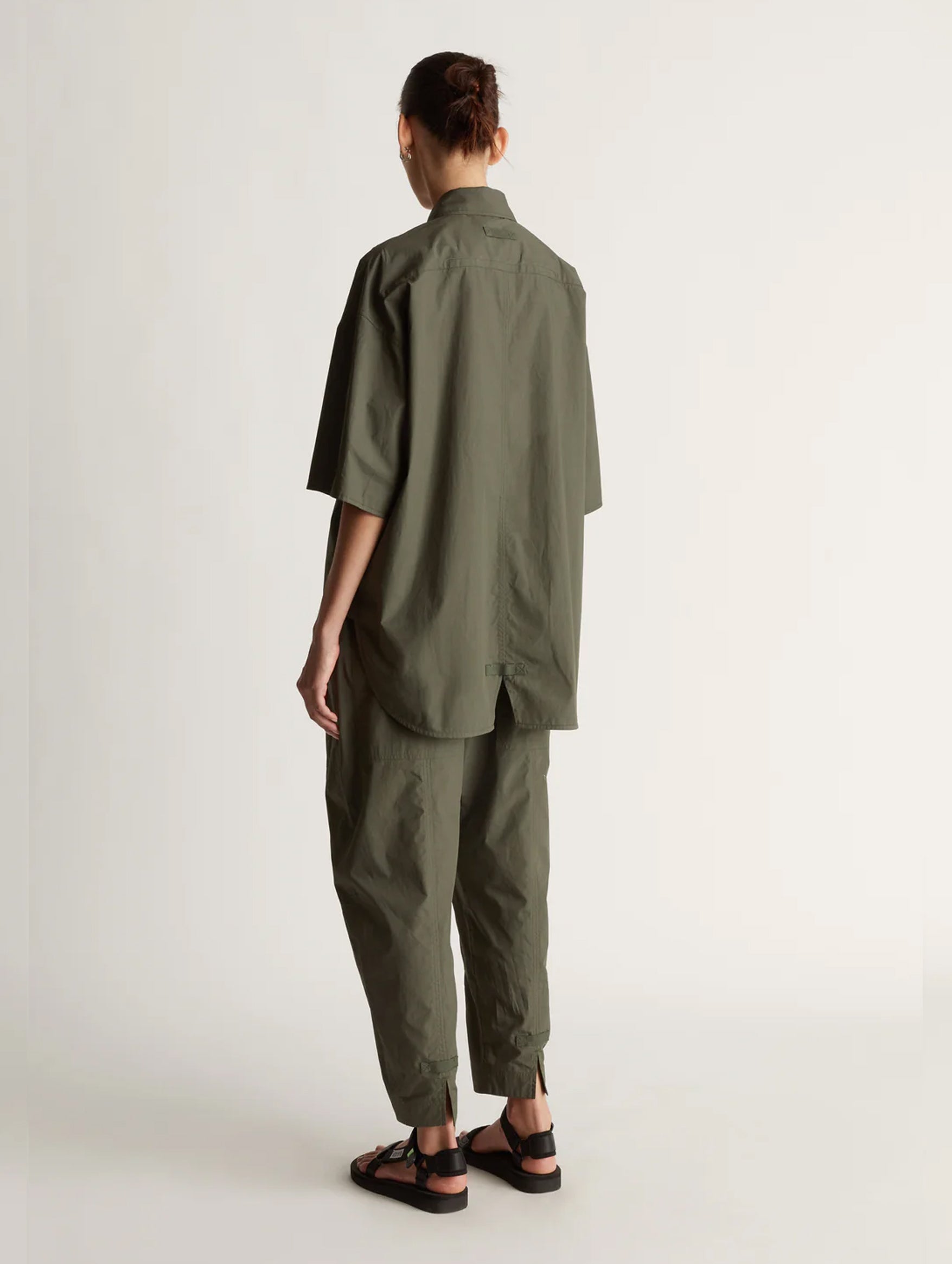 LM Poplin Shirt in Olive