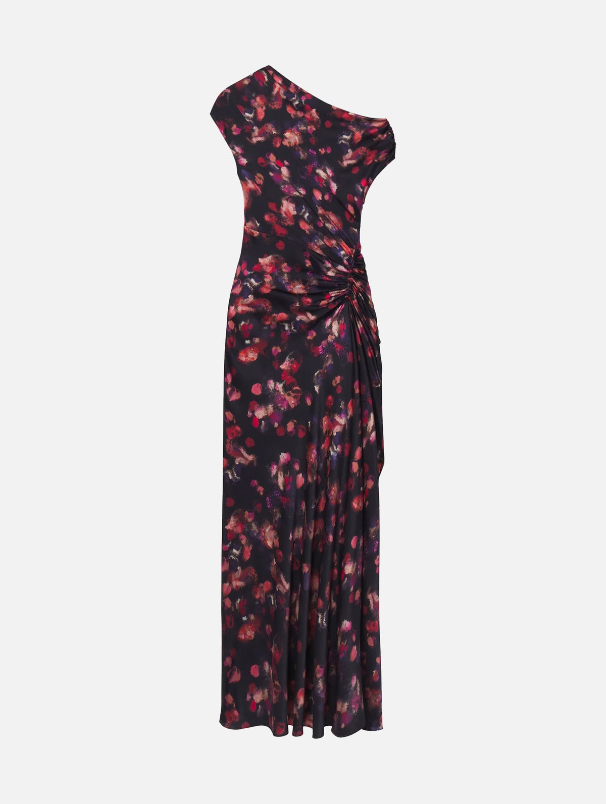 Poppy Gown in Navy Multi