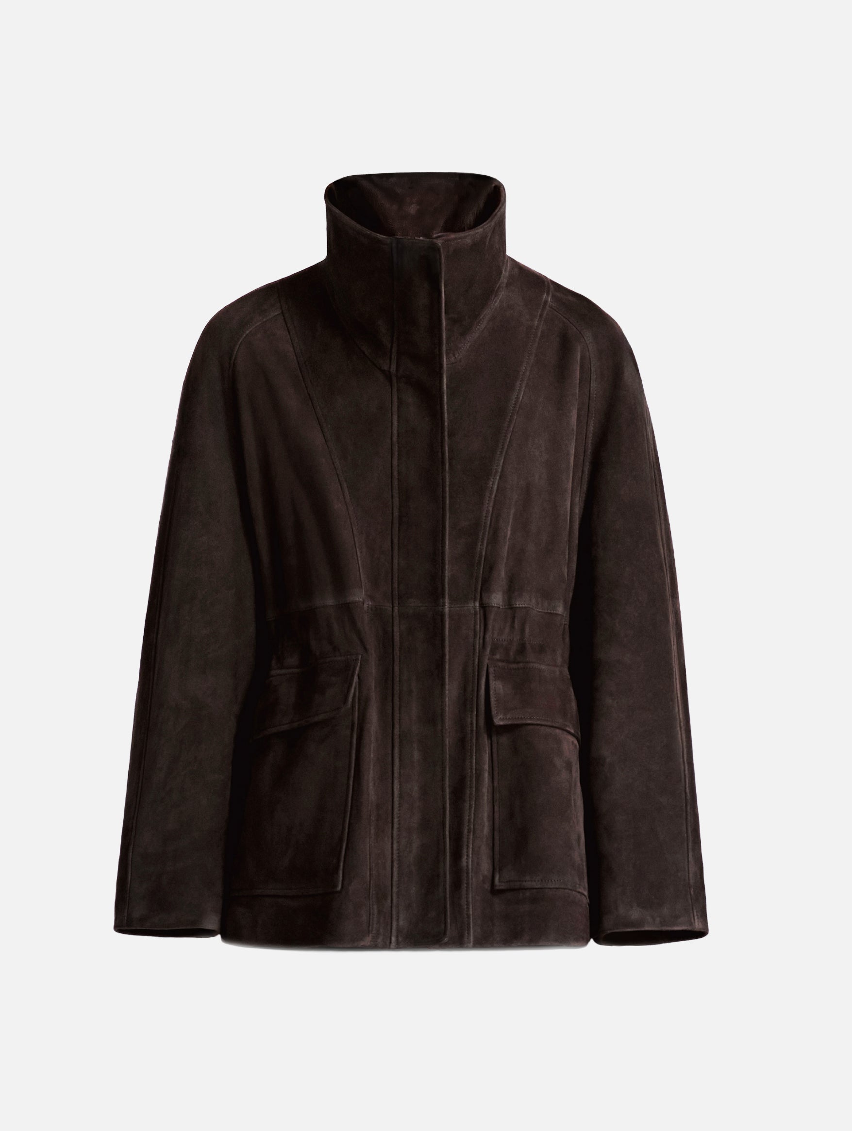 Quai Suede Jacket in Mocha