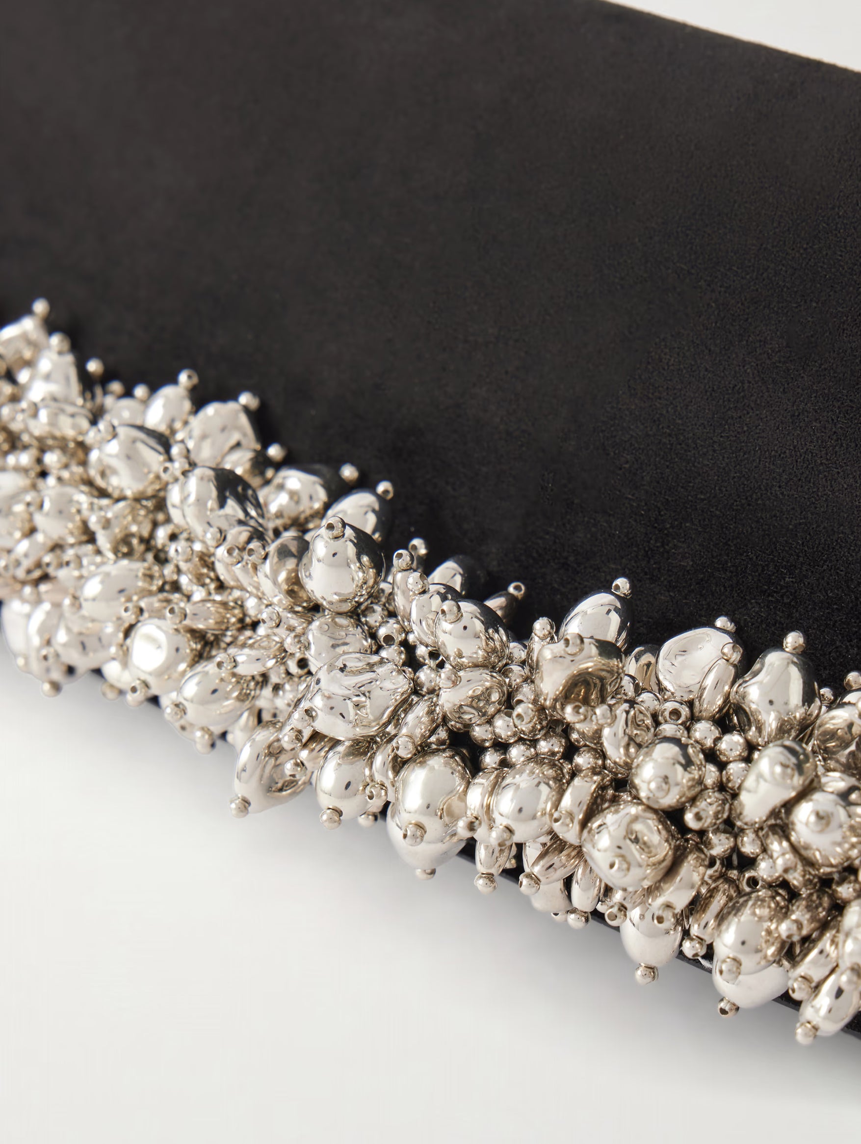 River East West Clutch in Black