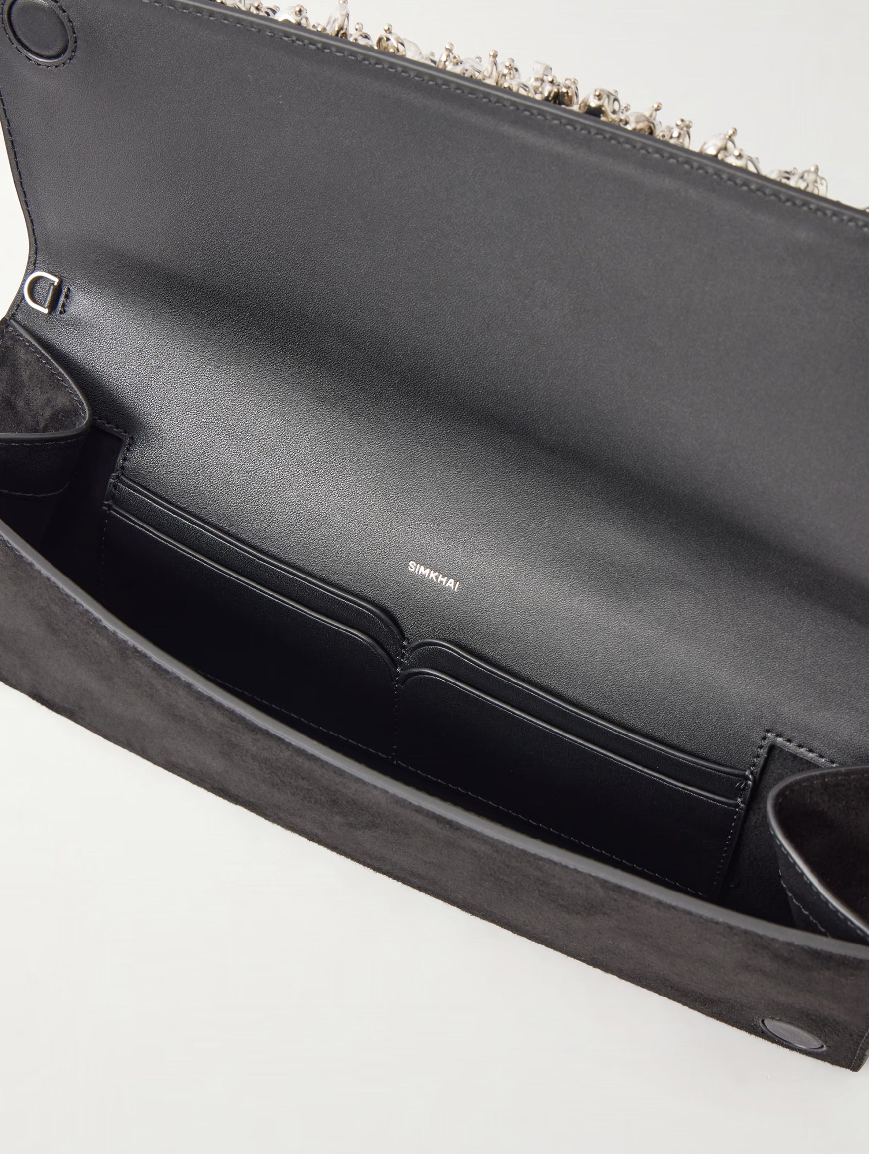 River East West Clutch in Black