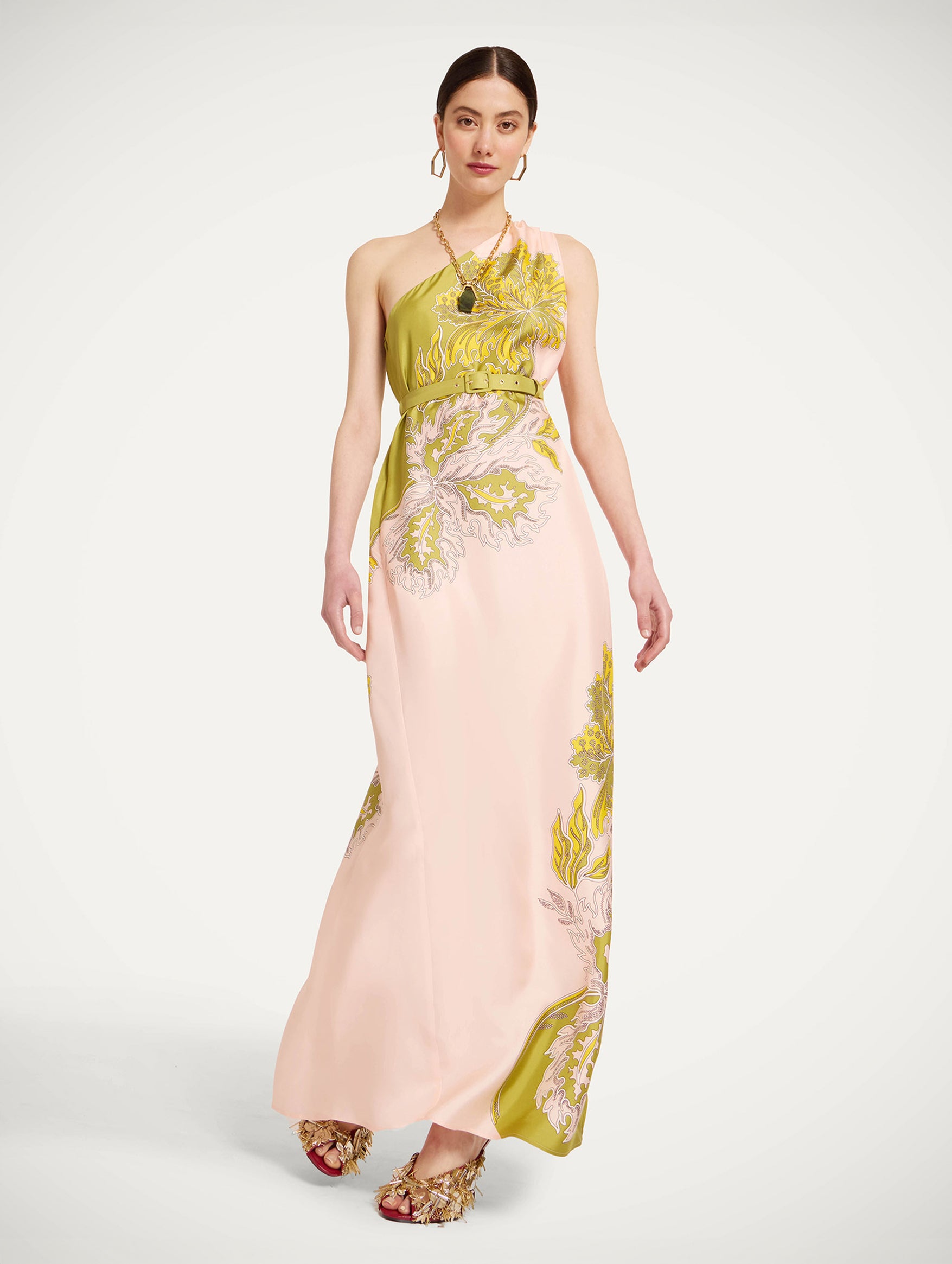 Roy Dress in Swathe Placée Pink