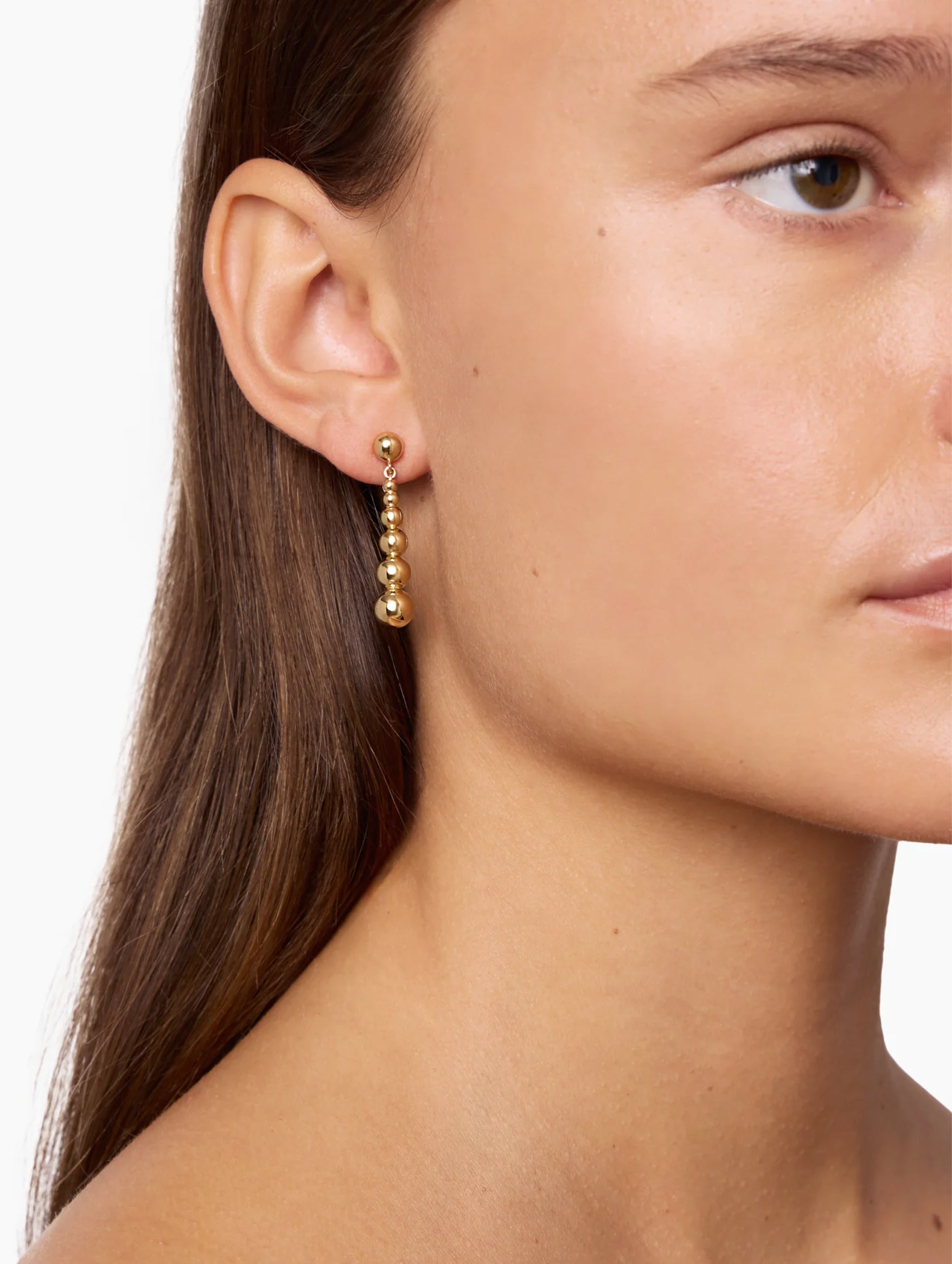 The Rebecca Earrings in Gold