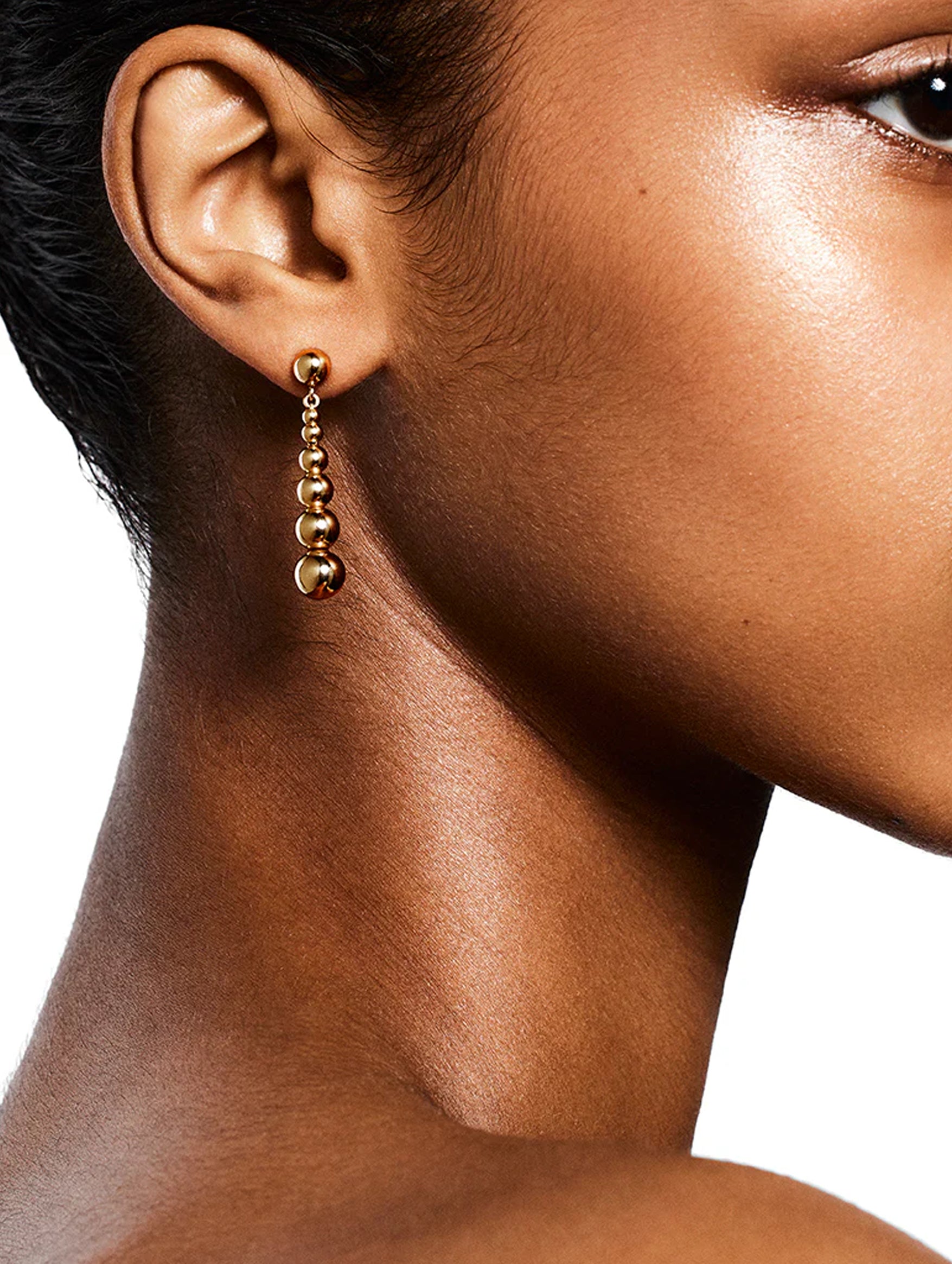 The Rebecca Earrings in Gold