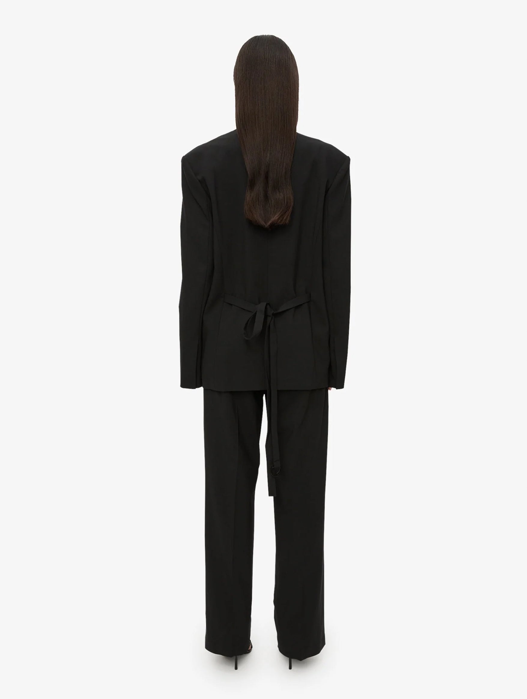 Redux Sculpt Bias Trouser in Black