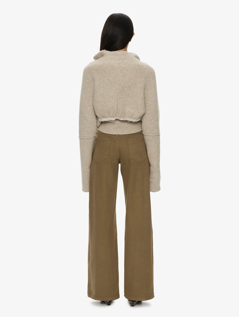 Relaxed Denim Quartz Jean in Khaki
