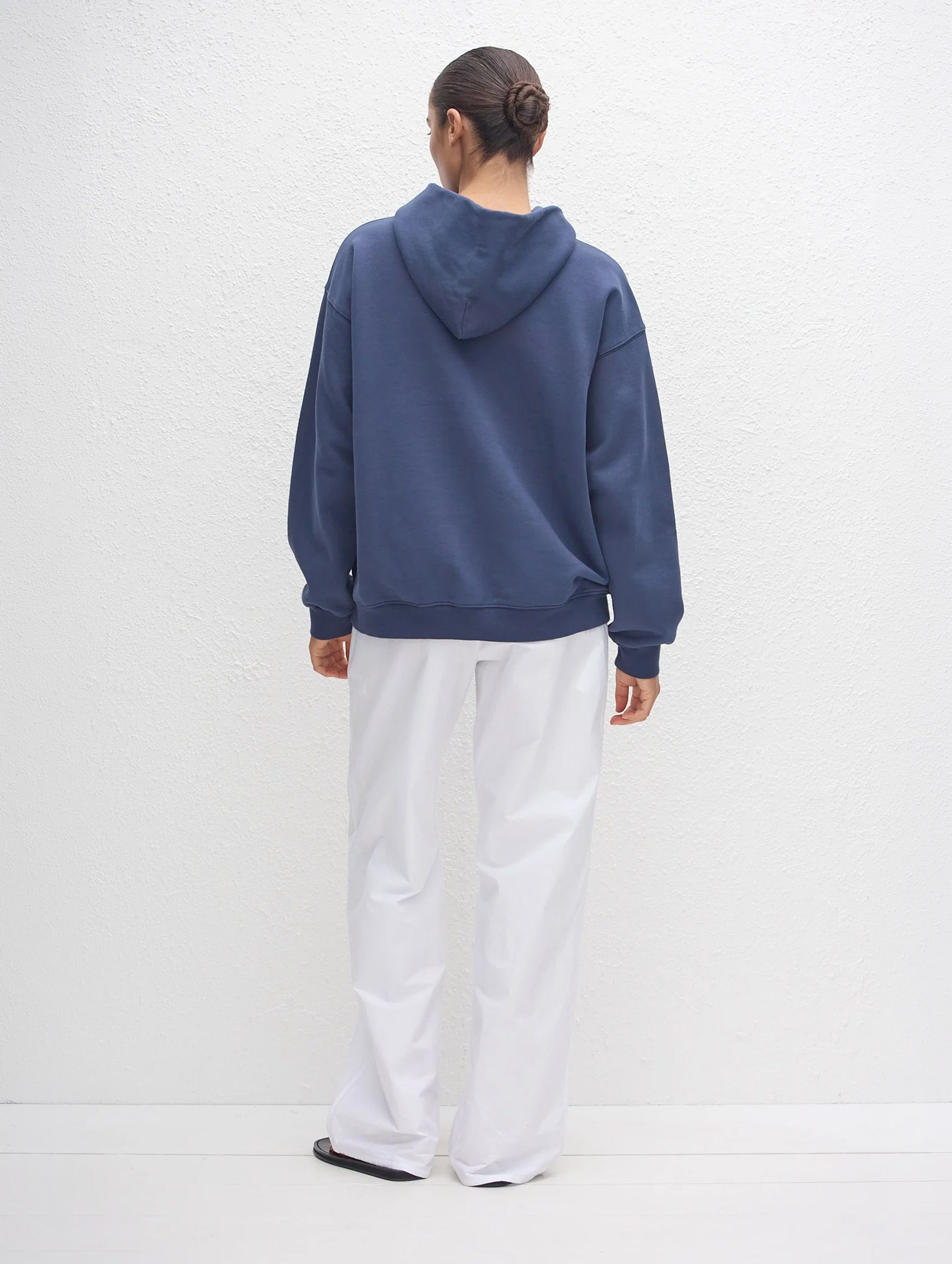 Relaxed Hoodie in Vintage Navy