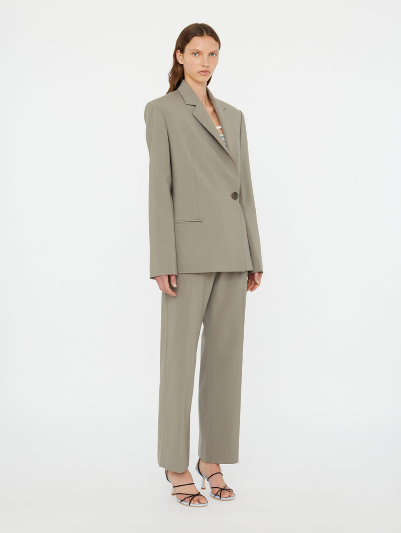 Release Wool Blazer in Eucalypt