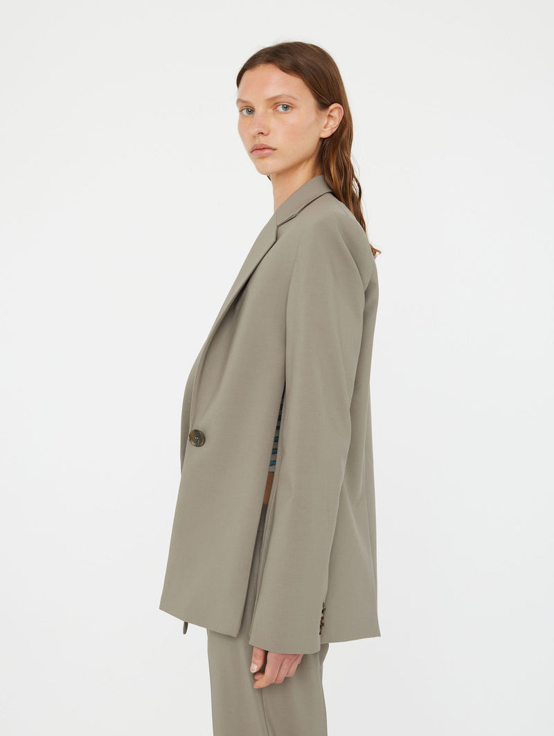 Release Wool Blazer in Eucalypt
