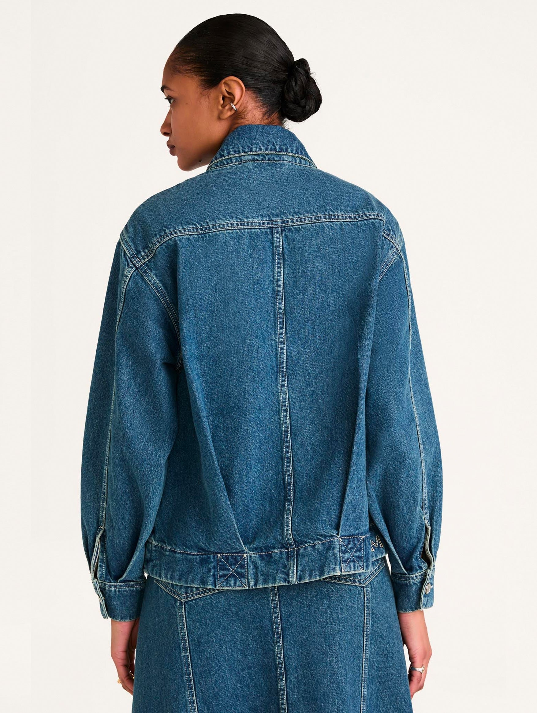 Reve Blue Jacket in Denim