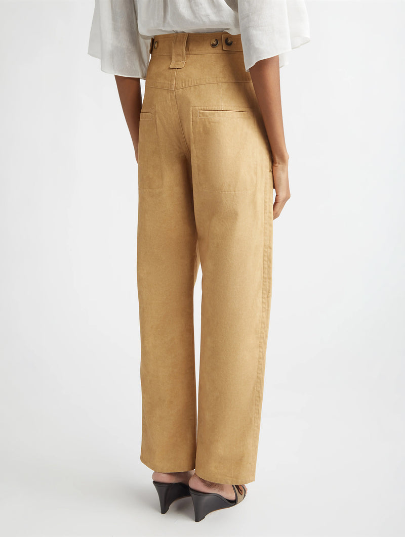 Rhil Pants in Beige