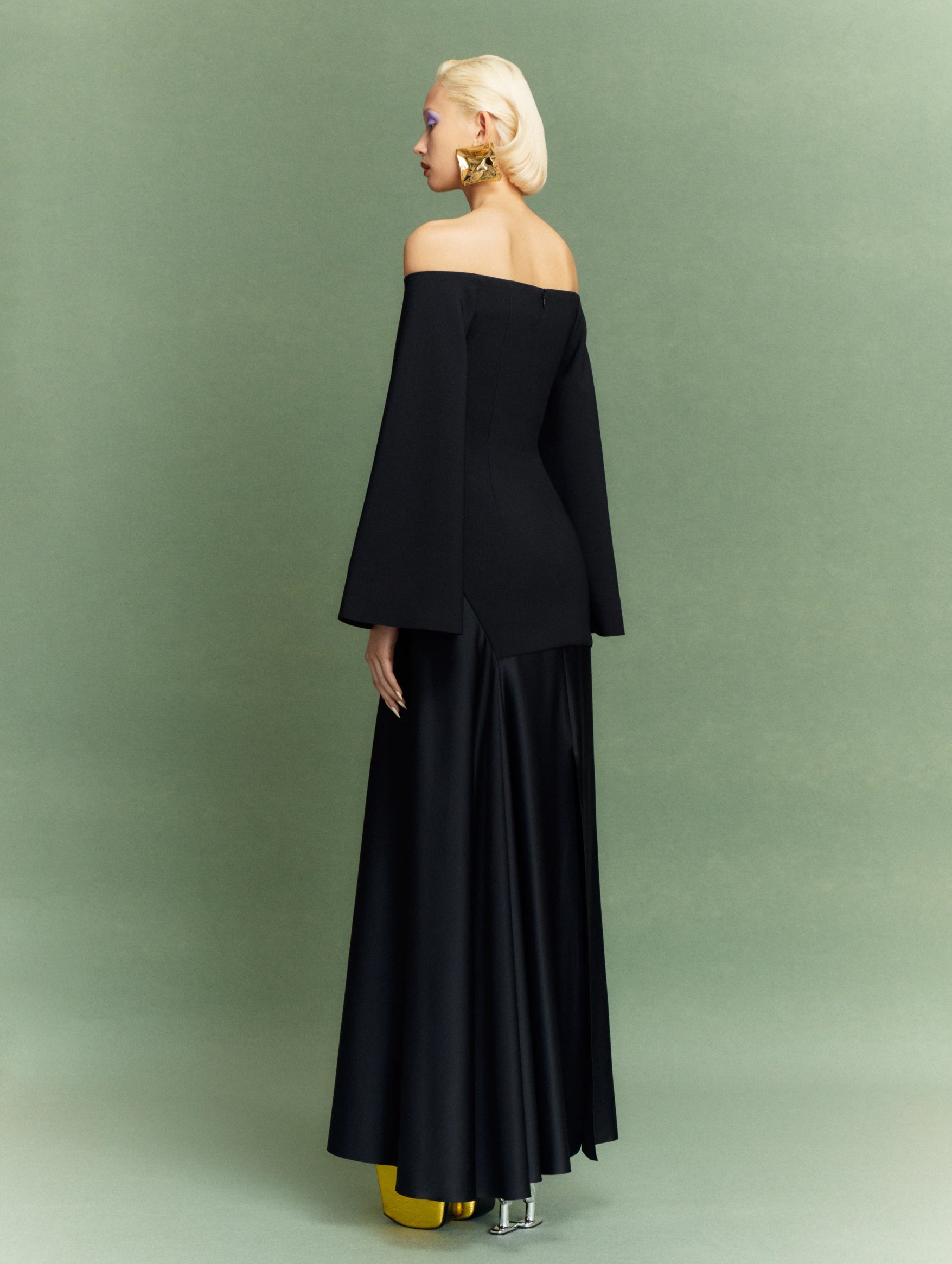 Rina Maxi Dress in Black