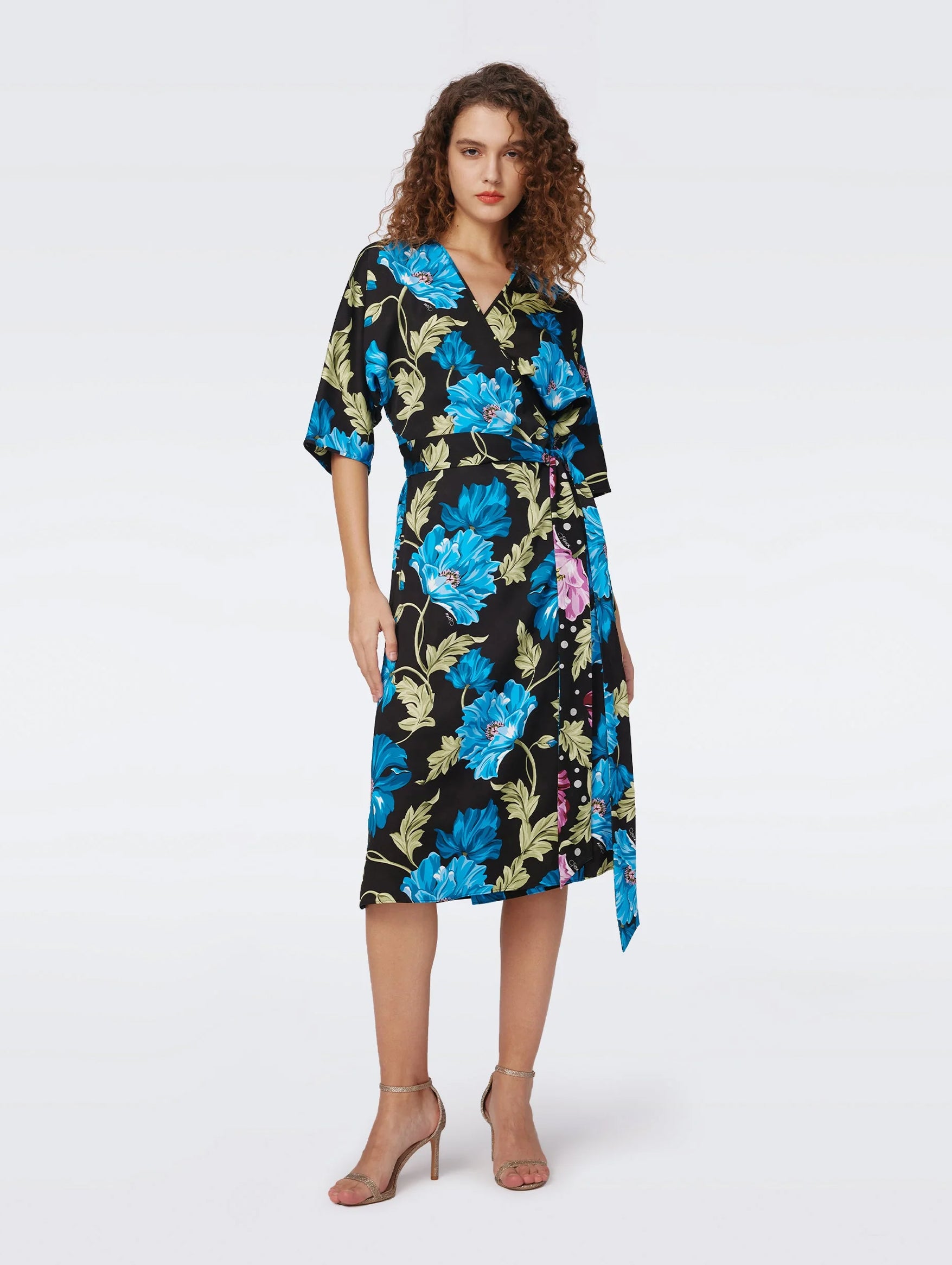 Rosalina Reversible Dress in Hendrix Floral