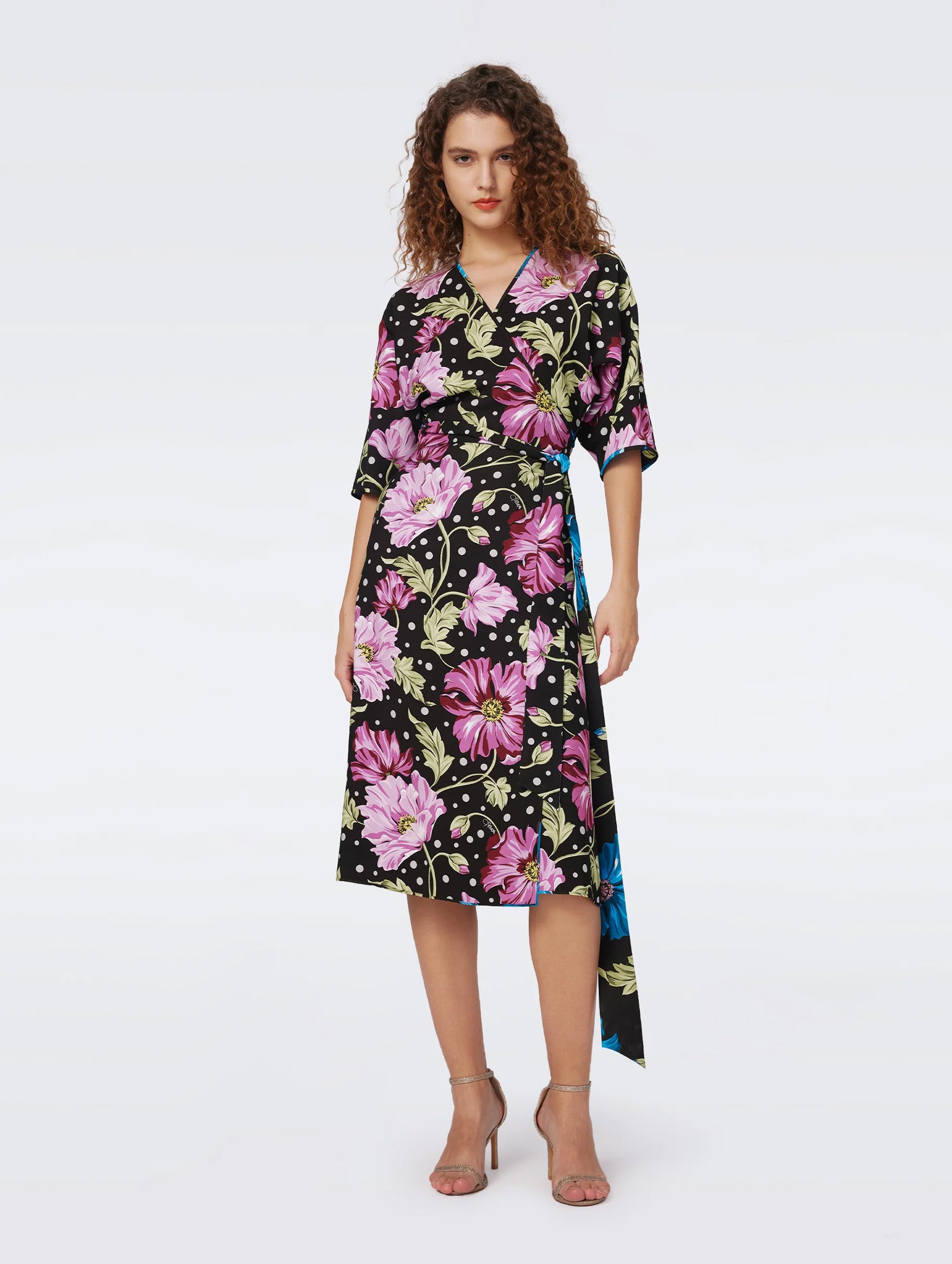 Rosalina Reversible Dress in Hendrix Floral