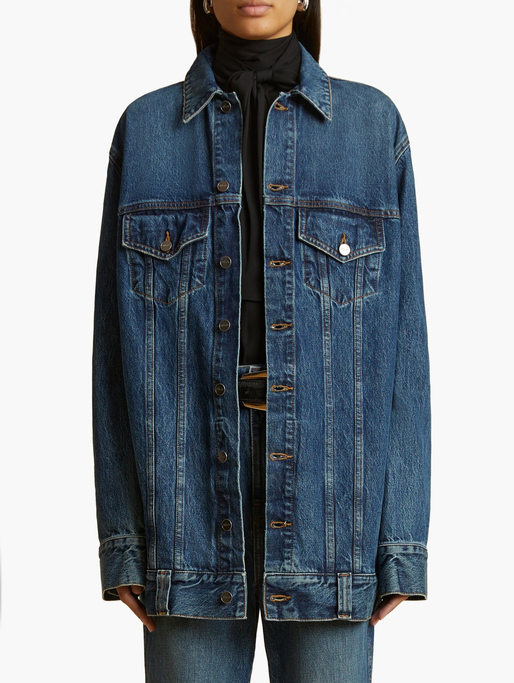 Ross Denim Jacket in Archer