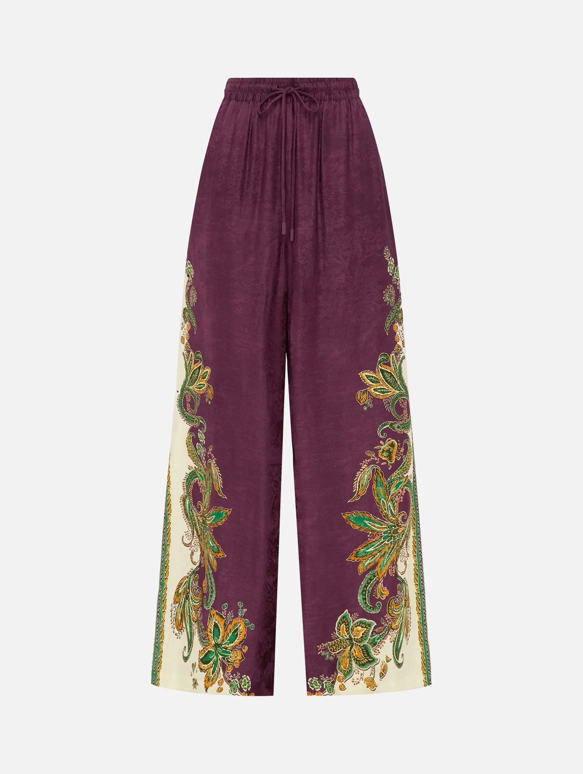 Ruthie Pant in Plum Multi