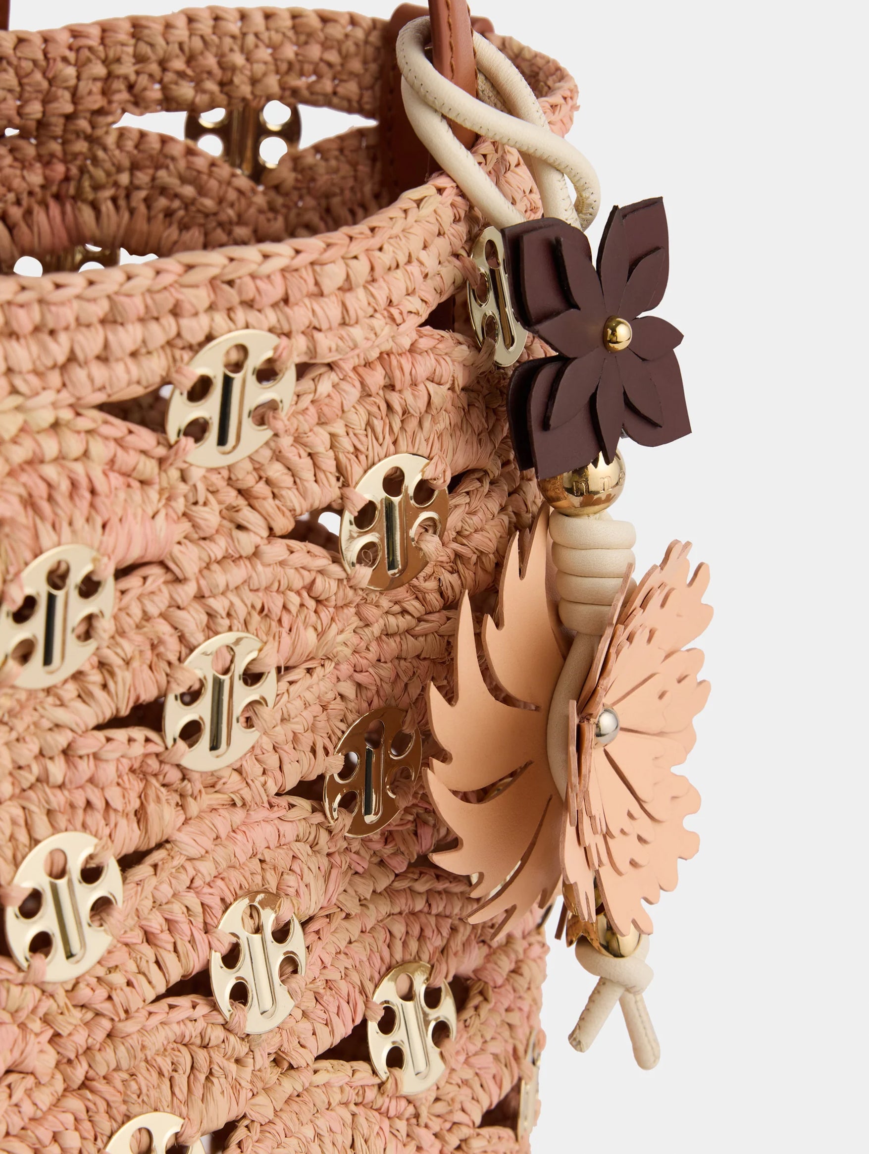 1969 Disc Tote Bag in Natural