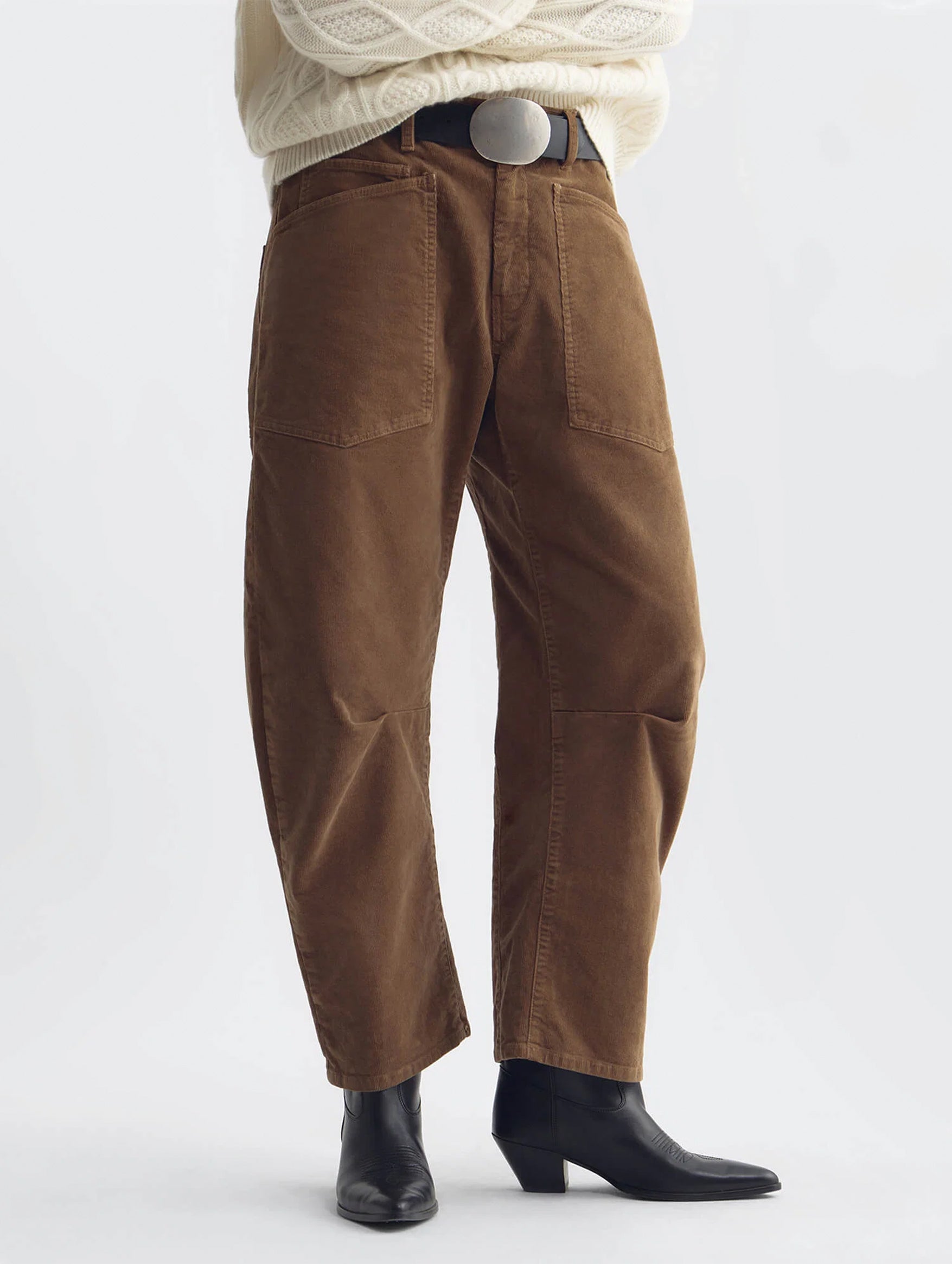 Shon Corduroy Pant in Hazelnut