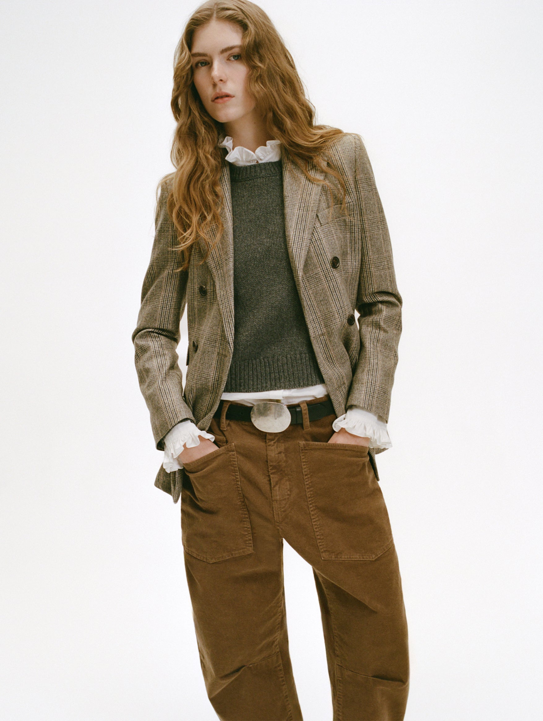 Shon Corduroy Pant in Hazelnut