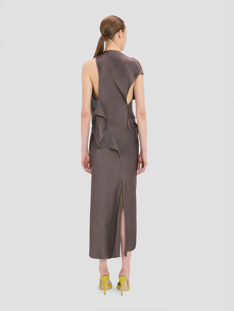 Kyra Midi Dress in Ore