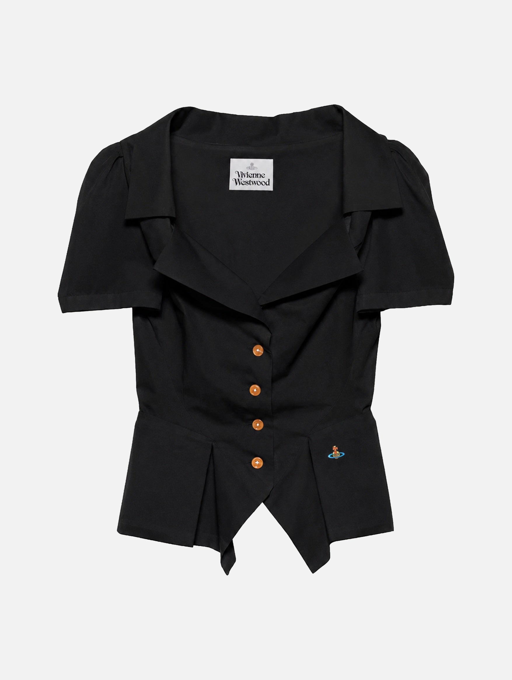Short Sleeve Monday Shirt in Black