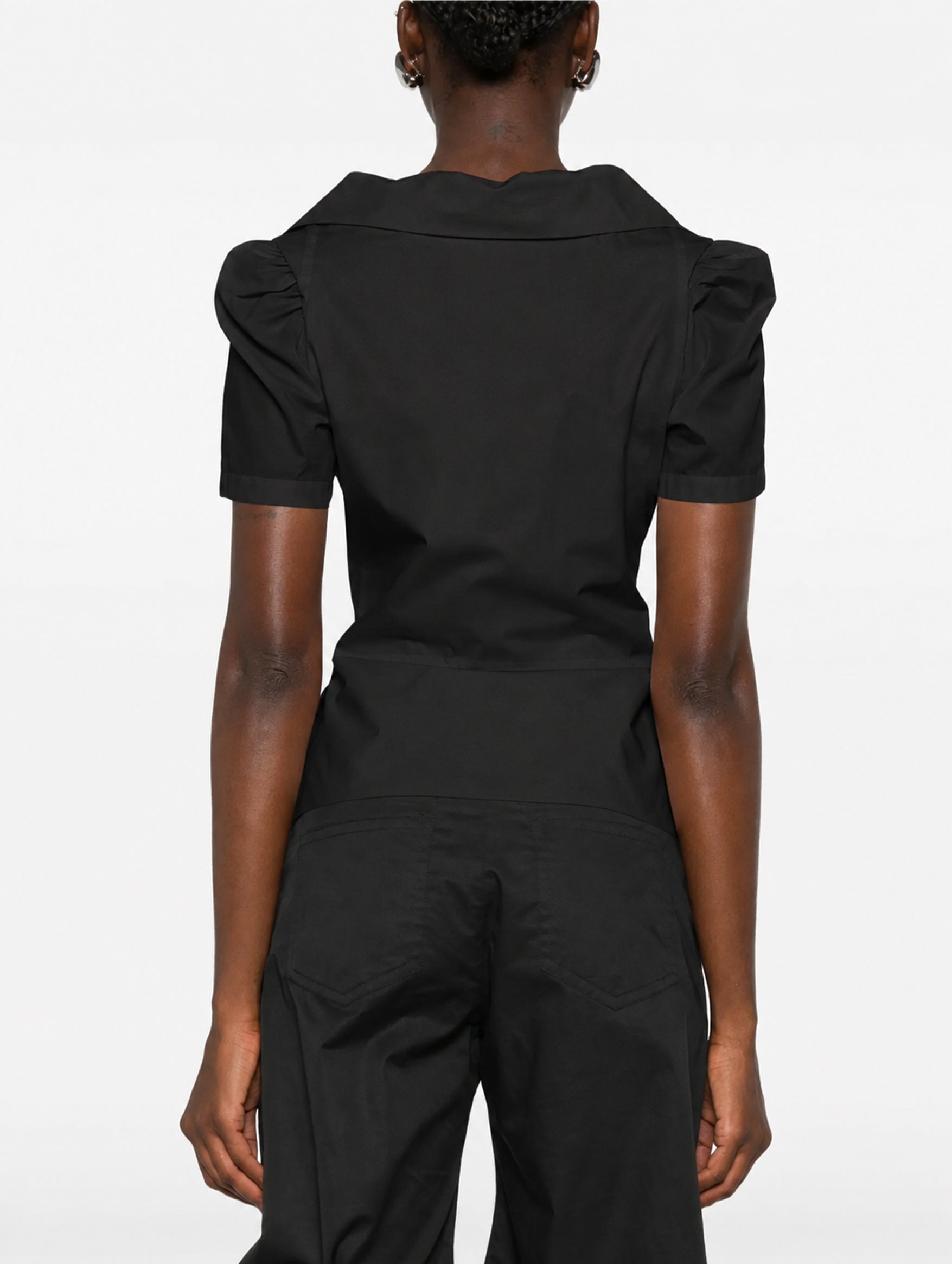 Short Sleeve Monday Shirt in Black