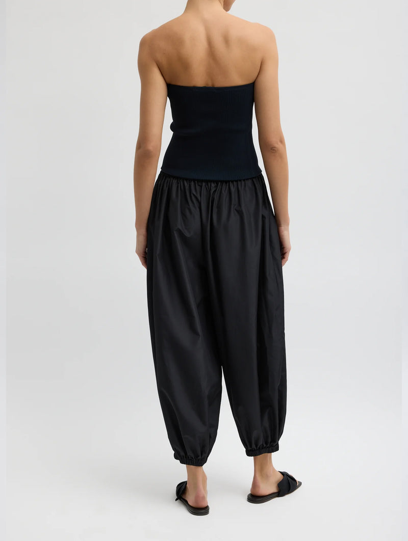 Summer Nylon Zeppelin Pant in Black