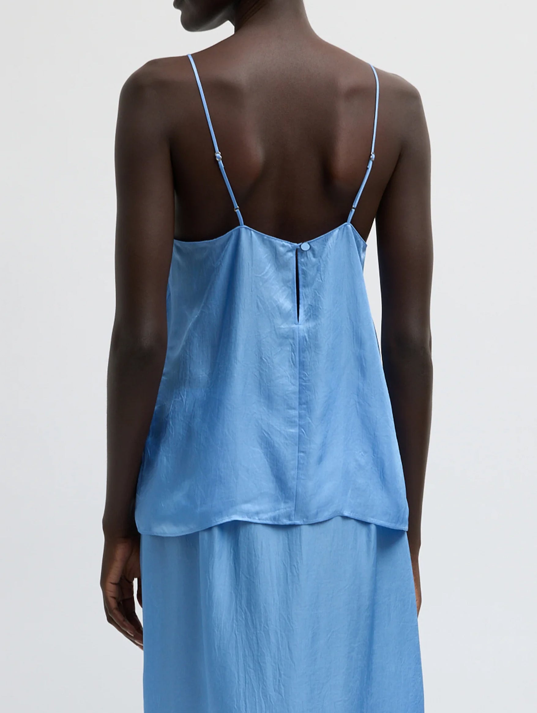 Summer Slip Cami in Baby Blue