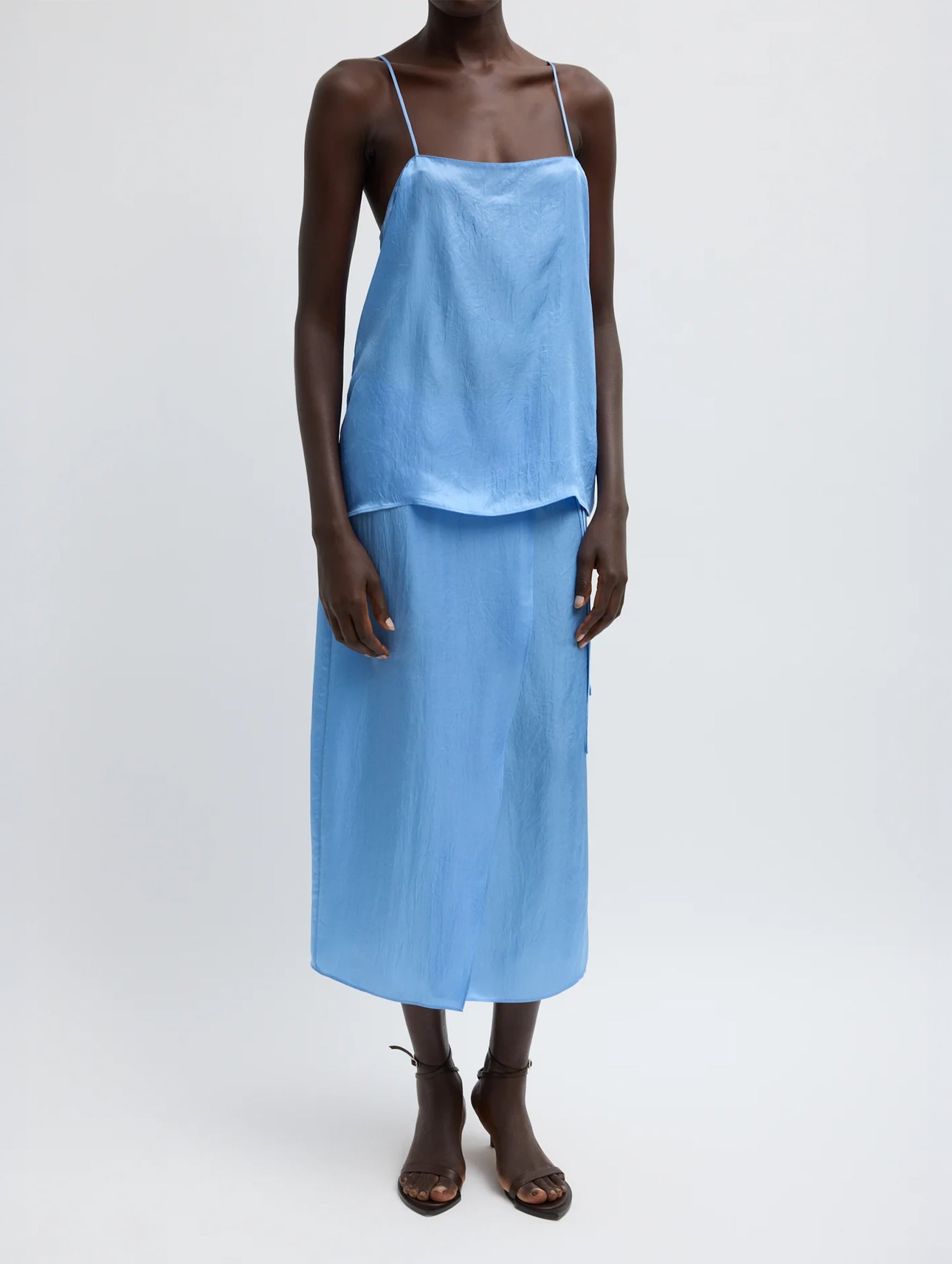 Summer Slip Cami in Baby Blue