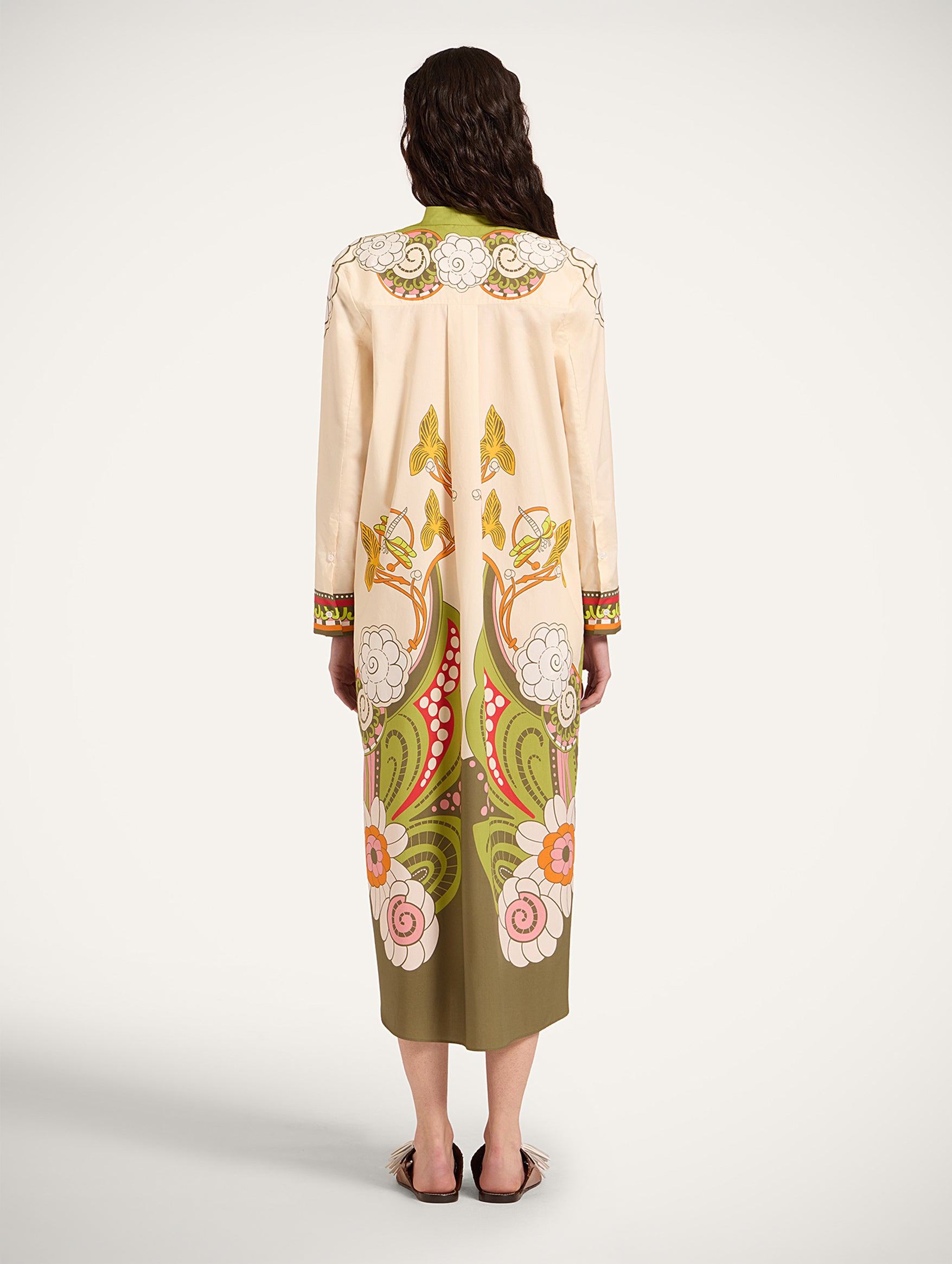 Sundowner Tunic in Ambrosia Placée Ivory