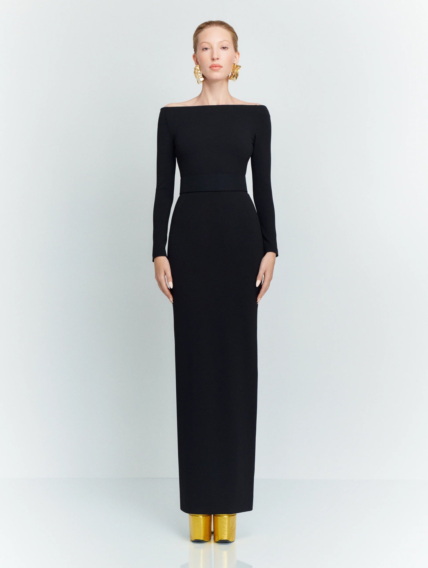 Sabina Maxi Dress in Black
