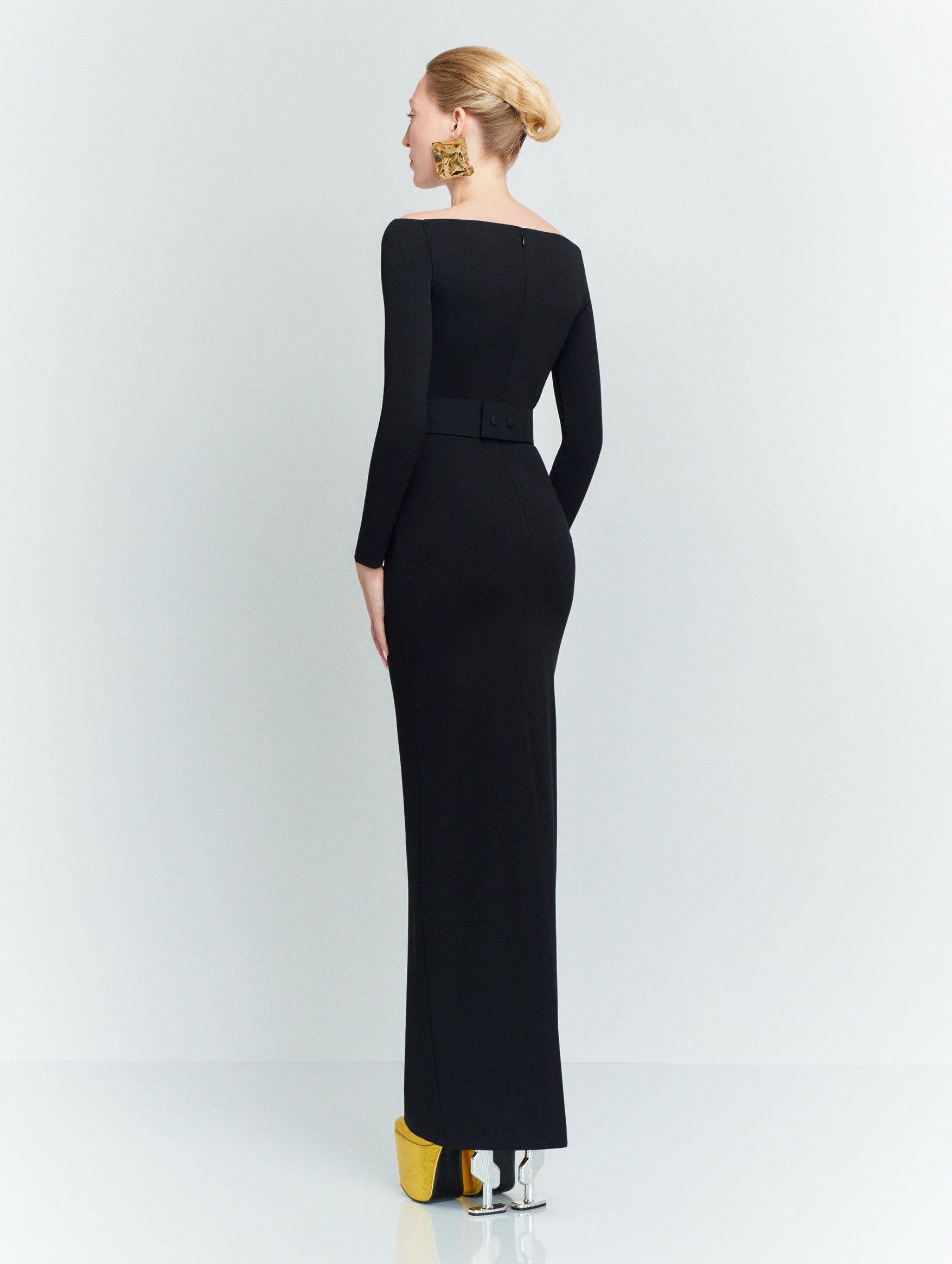 Sabina Maxi Dress in Black