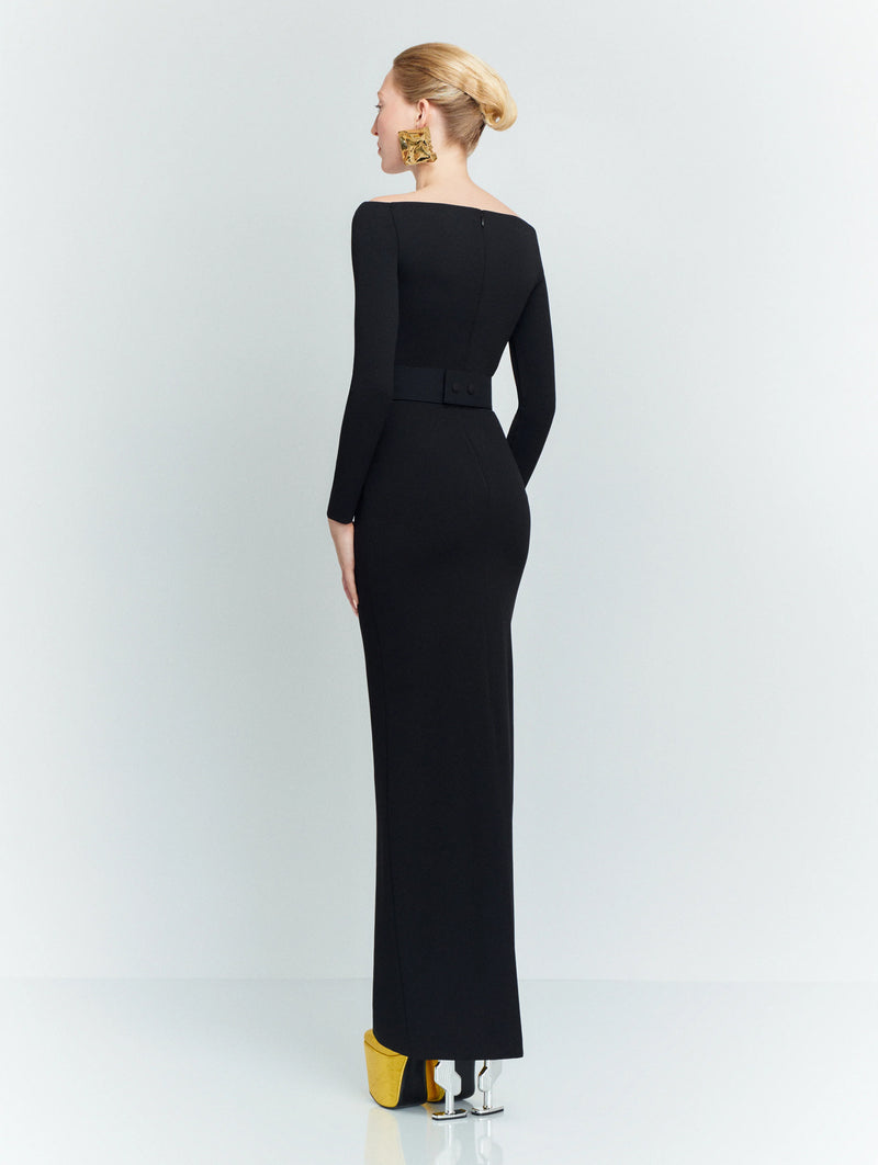Sabina Maxi Dress in Black
