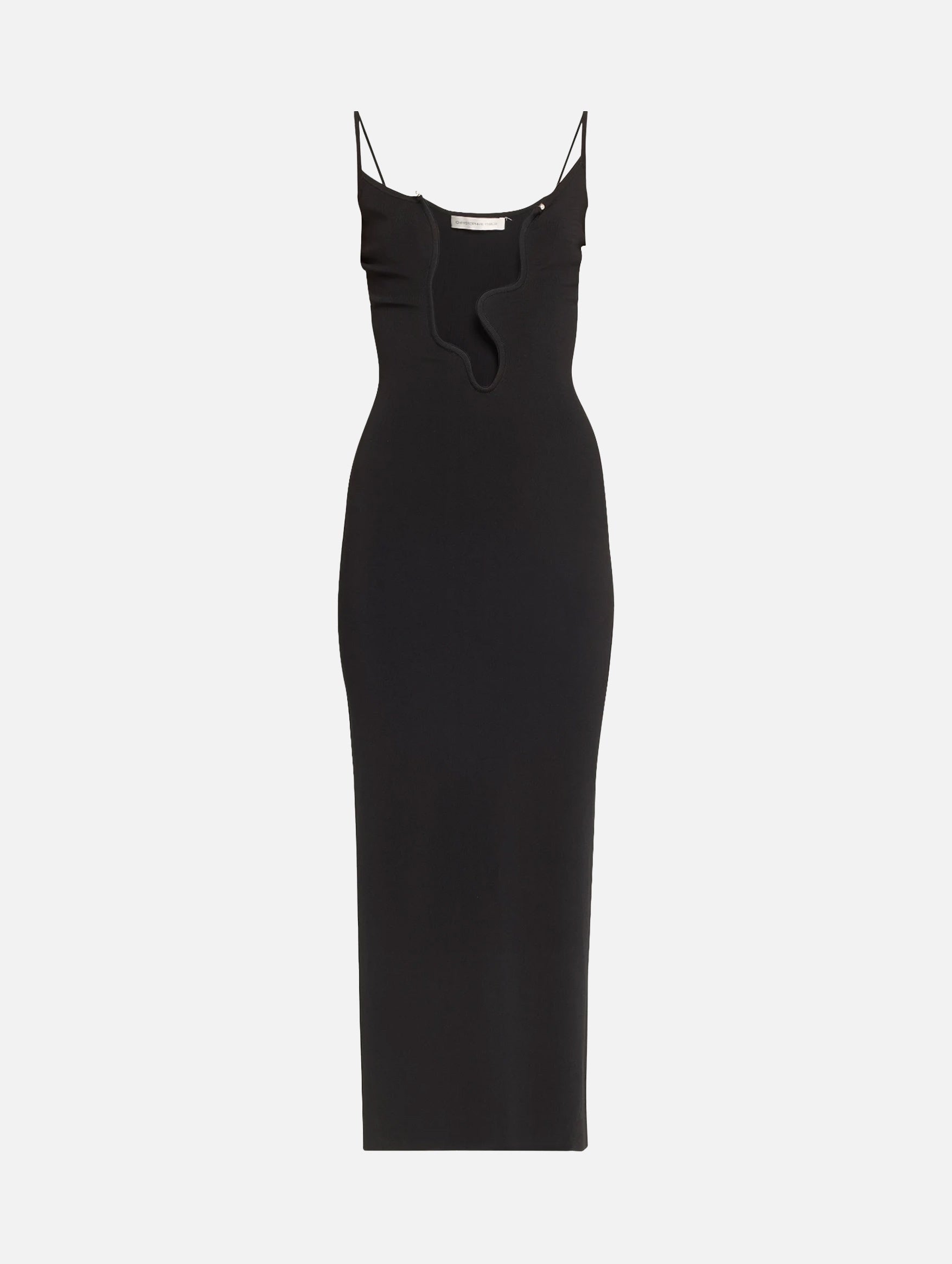 Salacia Wire Column Dress in Black